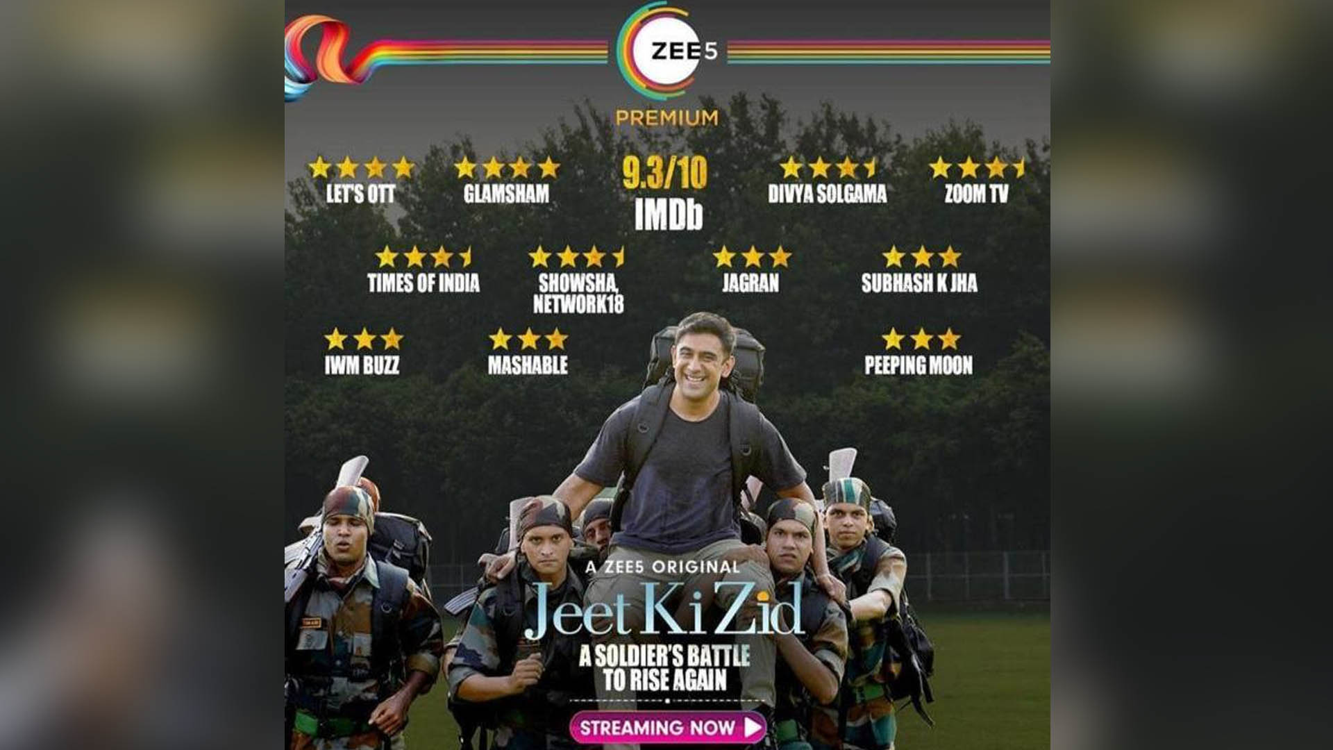 ZEE5’s Jeet Ki Zid receives heart-warming praises from celebrities, fans & critics: