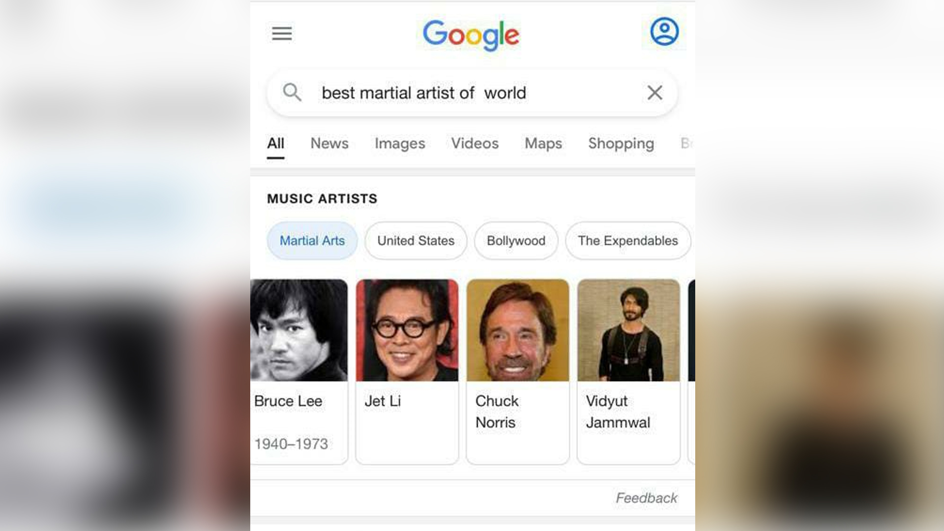 Google recognises Vidyut Jammwal in the league of Bruce Lee