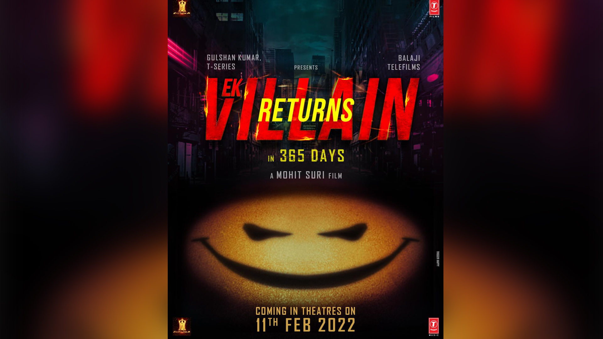 Ek Villain Returns to release on February 11, 2022