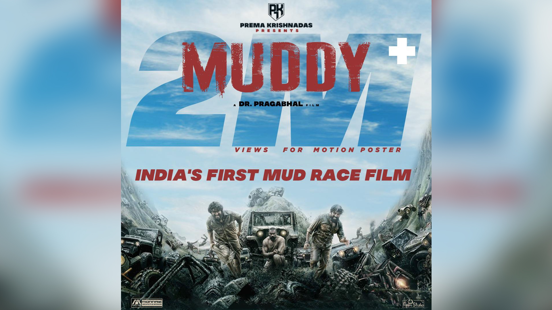 Tremendous Response to Muddy Movie Motion Poster: Clocks 2M Views