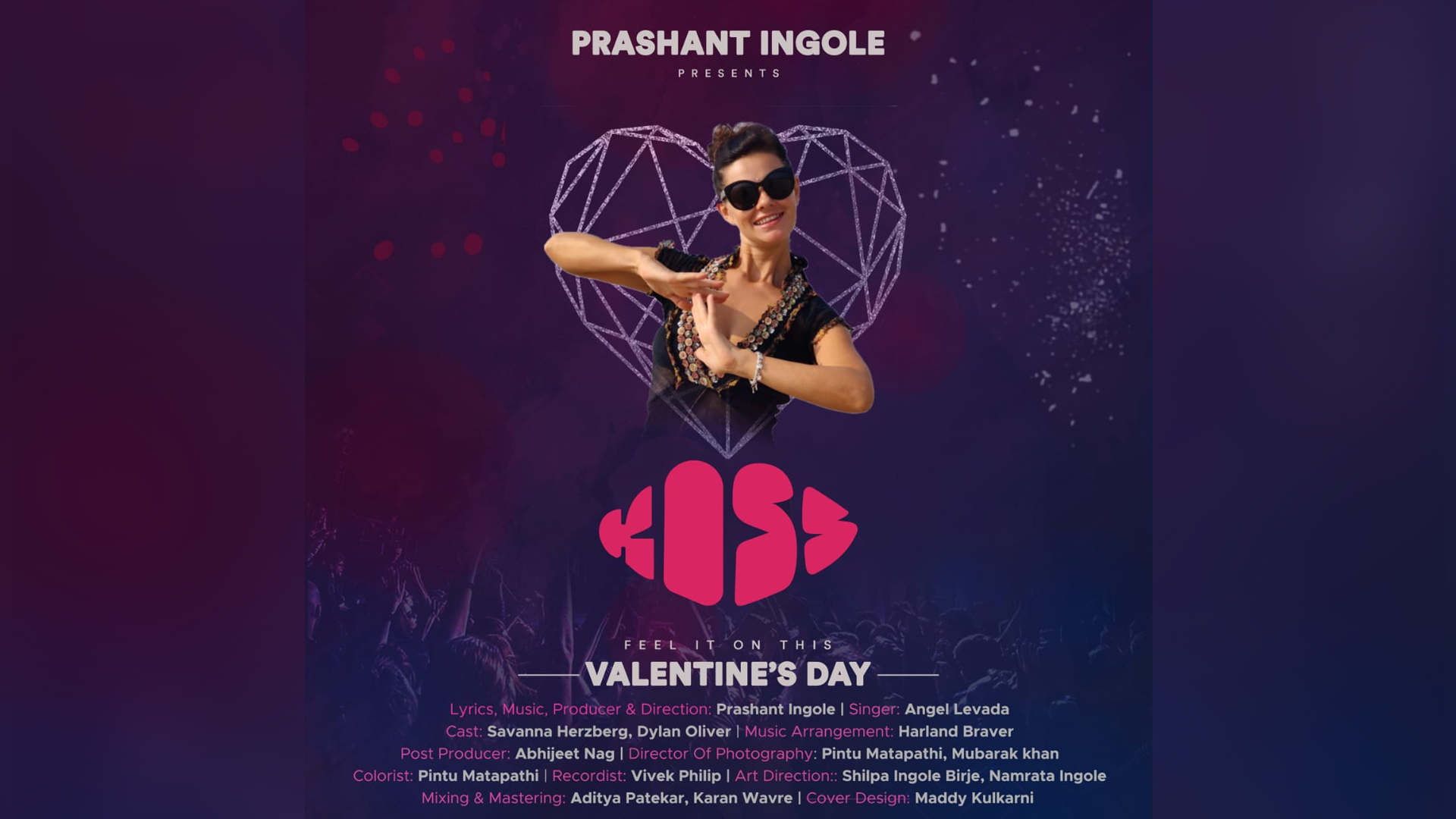 Lyricist Prashant Ingole is all set to release the teaser of his upcoming debut English single KISS in collaboration with Russian singer Angel Levada.