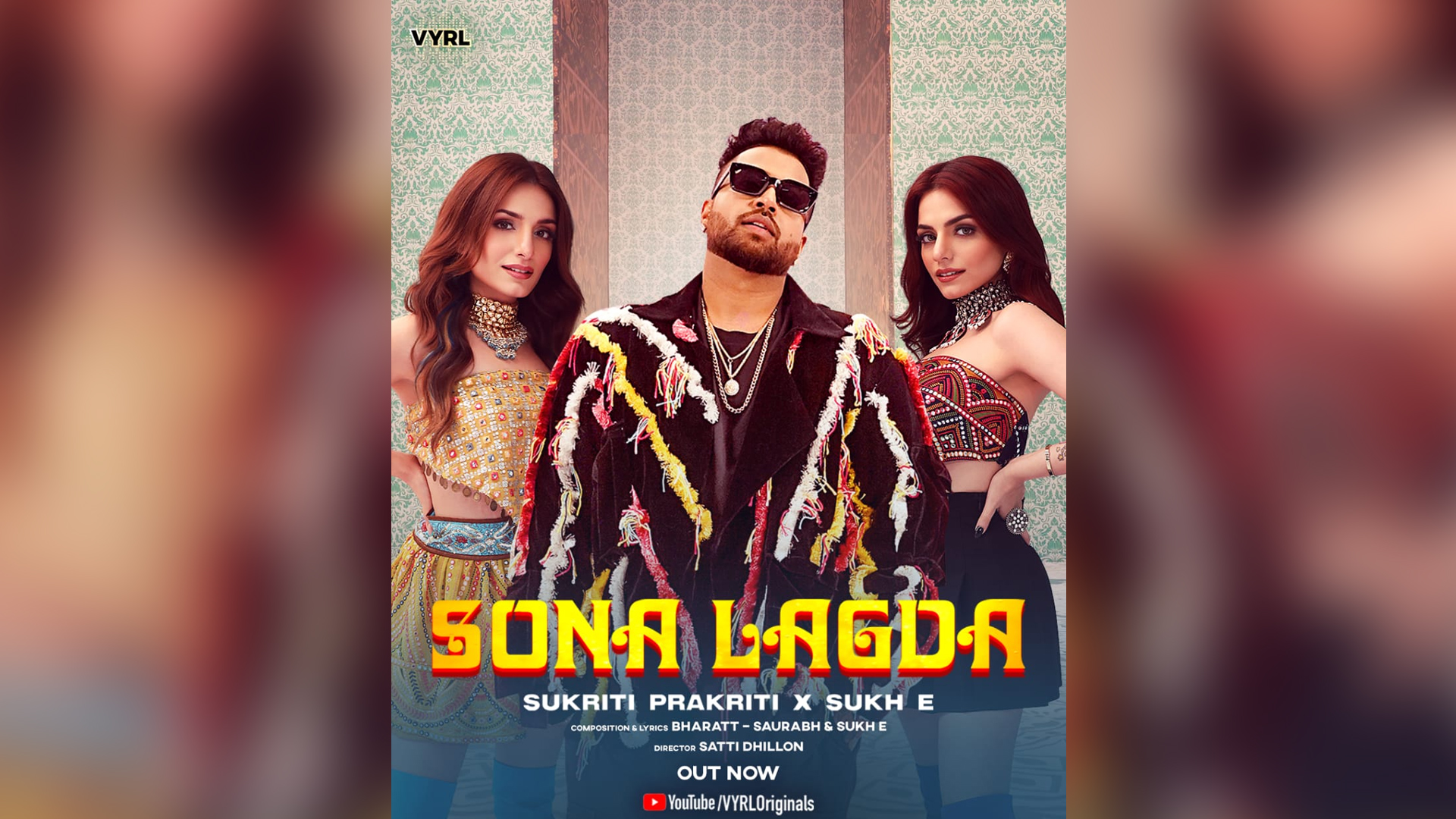 THE MULTI TALENTED TWINS, SUKRITI & PRAKRITI COLLABORATE WITH PUNJABI SINGING SENSATION SUKH-E FOR A SPECIAL VALENTINE SONG ‘SONA LAGDA’