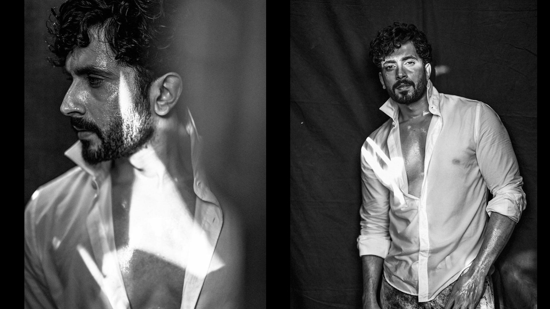 Check this out! Sunny Singh’s recent monochrome click from a recent photoshoot is blazing