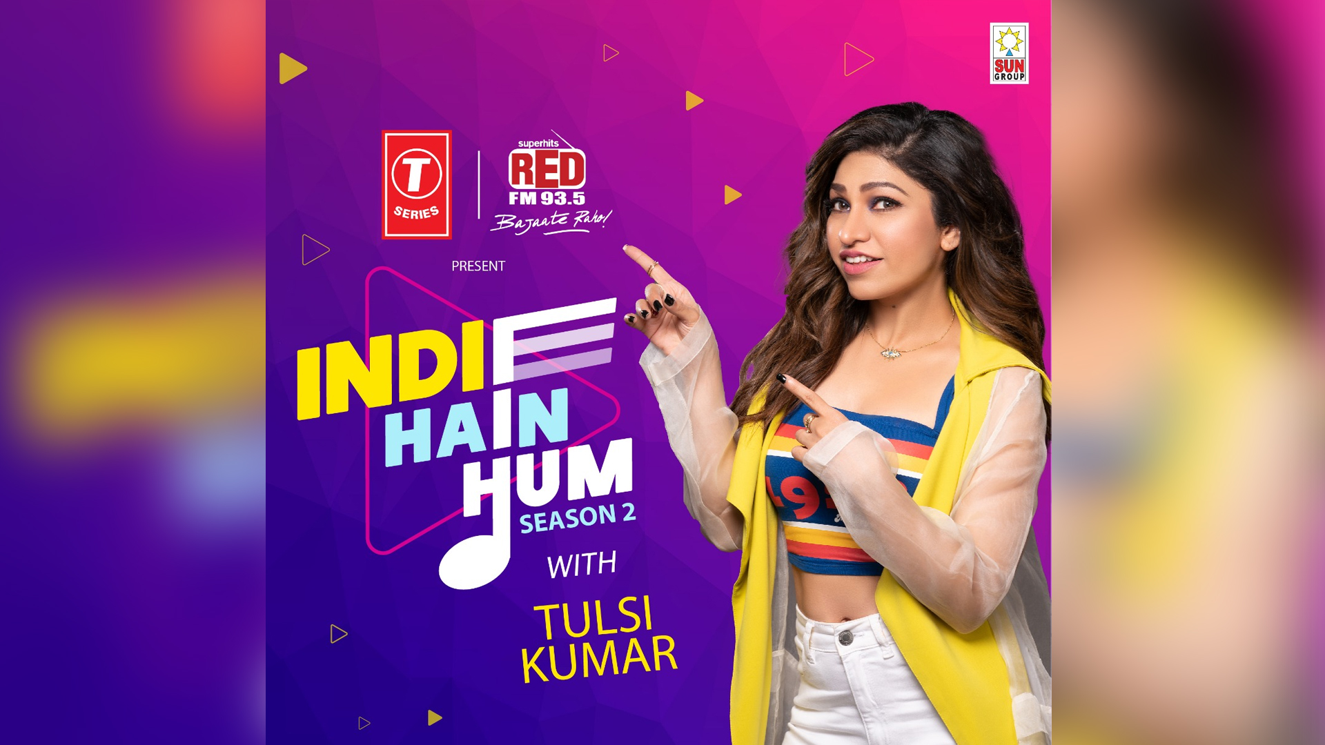 T-Series and RED FM launches  Indie Hain Hum Season 2 with Tulsi Kumar