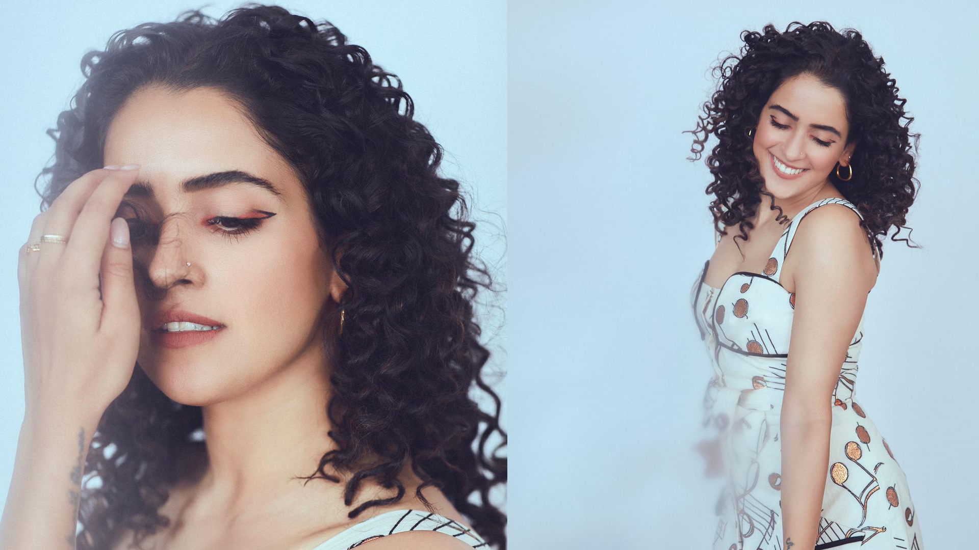 Sanya Malhotra looks gorgeous as ever as she kickstarts the promotions of her upcoming next