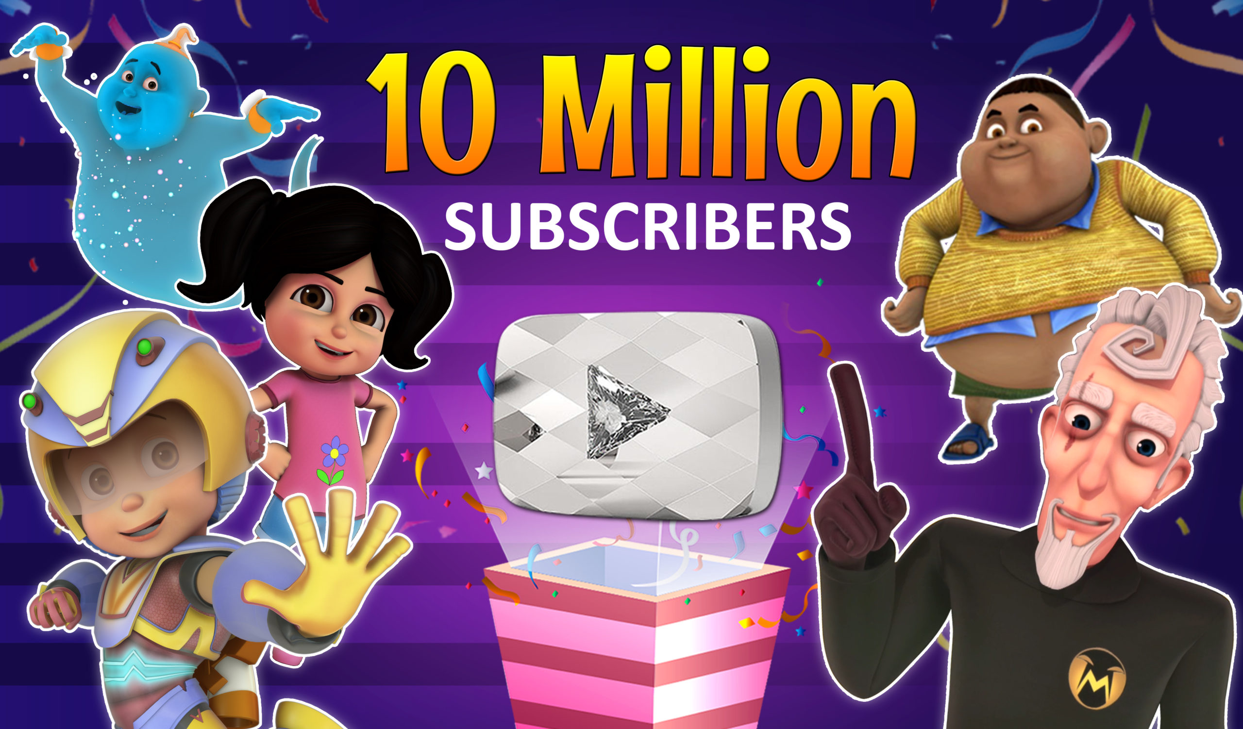 COSMOS-MAYA’S WOW KIDZ ACTIONAWARDED YOUTUBE DIAMOND PLAY BUTTON