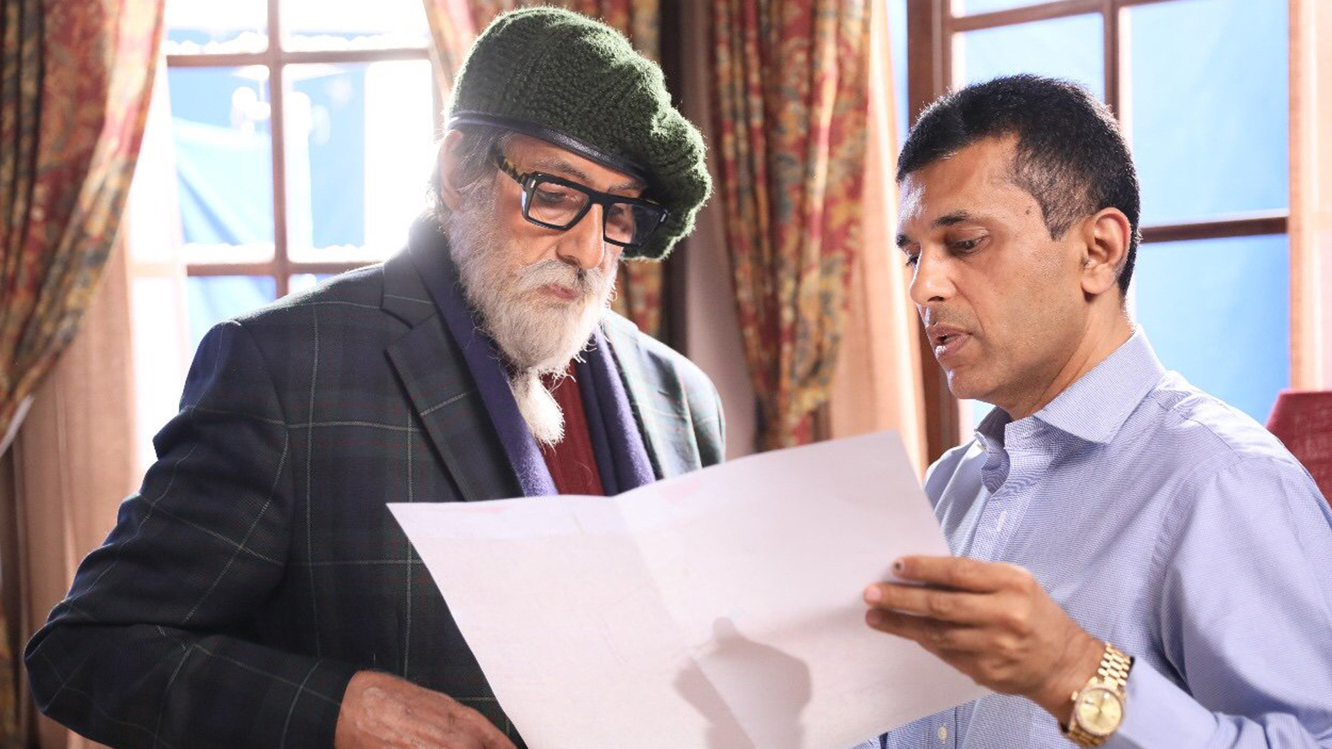 “Working with Amitabh Bachchan was a huge learning curve for me,” says Anand Pandit