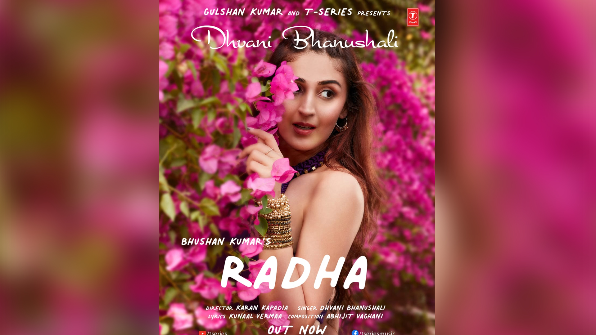 Dhvani Bhanushali brings a visual extravaganza with Radha, a soulful rendition of love, by Bhushan Kumar’s T-Series