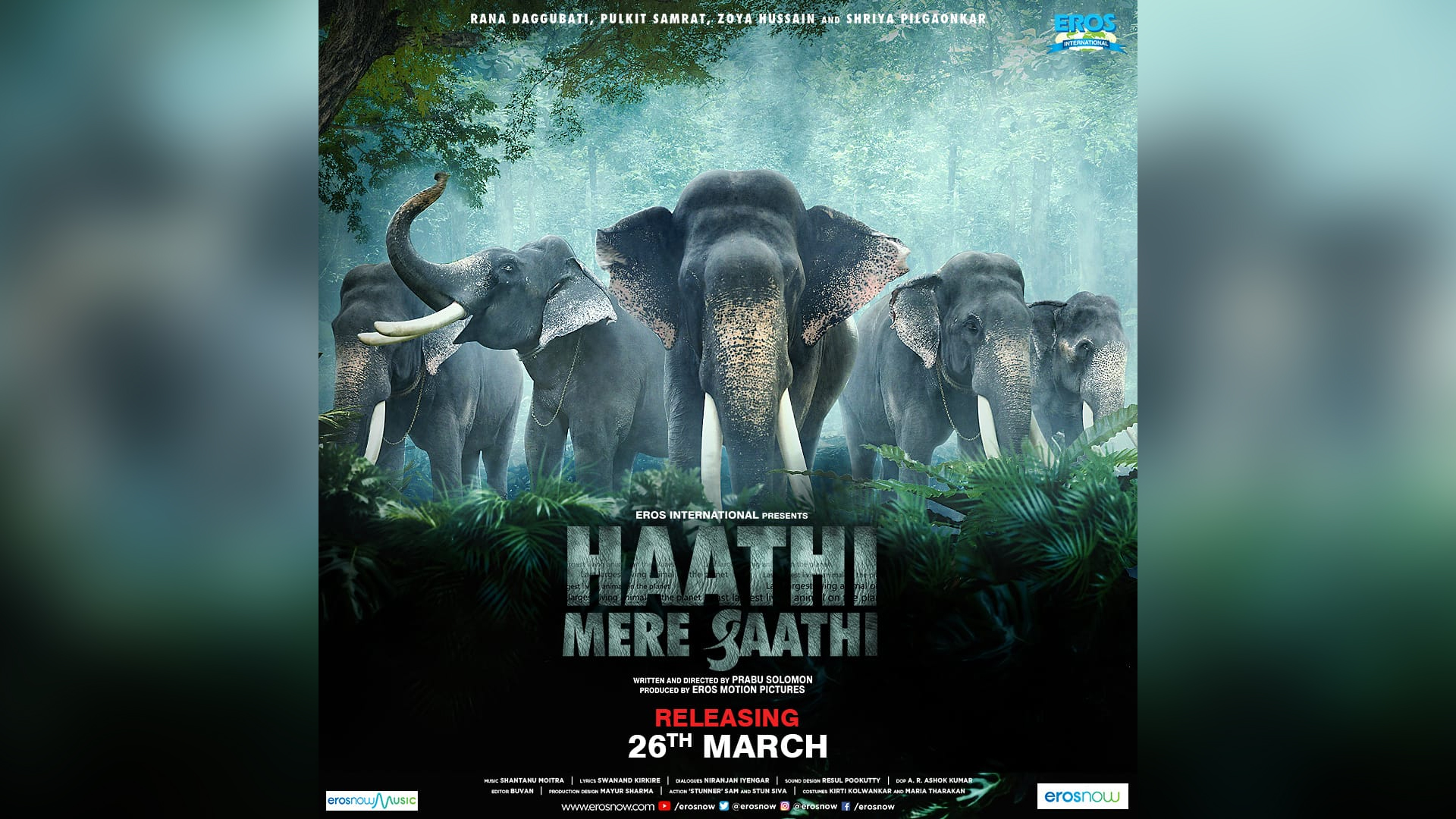 Check Out The Real Heroes from Haathi Mere Saathi in this Unique Poster!