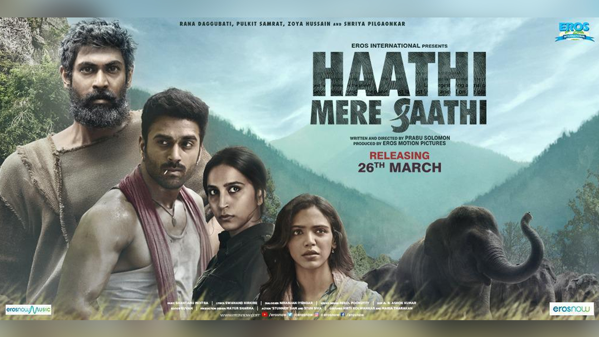 Rana Daggubati’s Haathi Mere Saathi trailer unveiled today with a big bang! Watch out