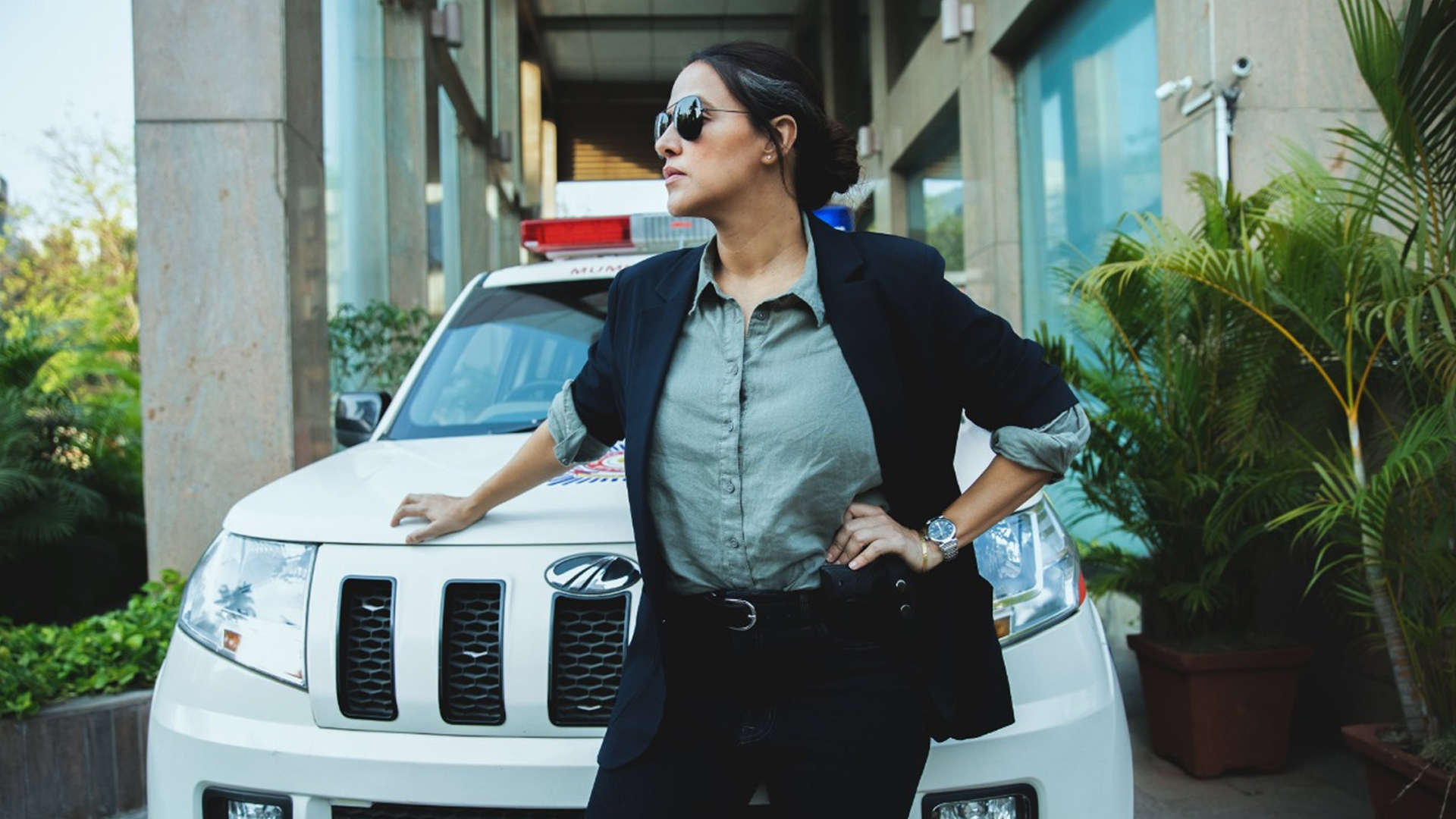 RSVP movies introduce and unveil Neha Dhupia’s cop look from upcoming thriller, ‘A Thursday’