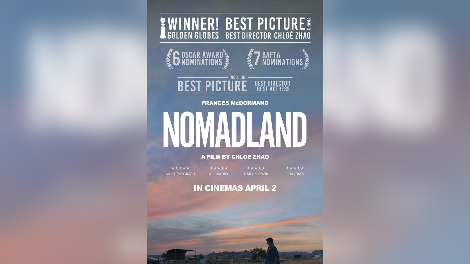 SEARCHLIGHT PICTURES’ to release Oscar nominated and award winning drama NOMADLAND on 2nd April in India!