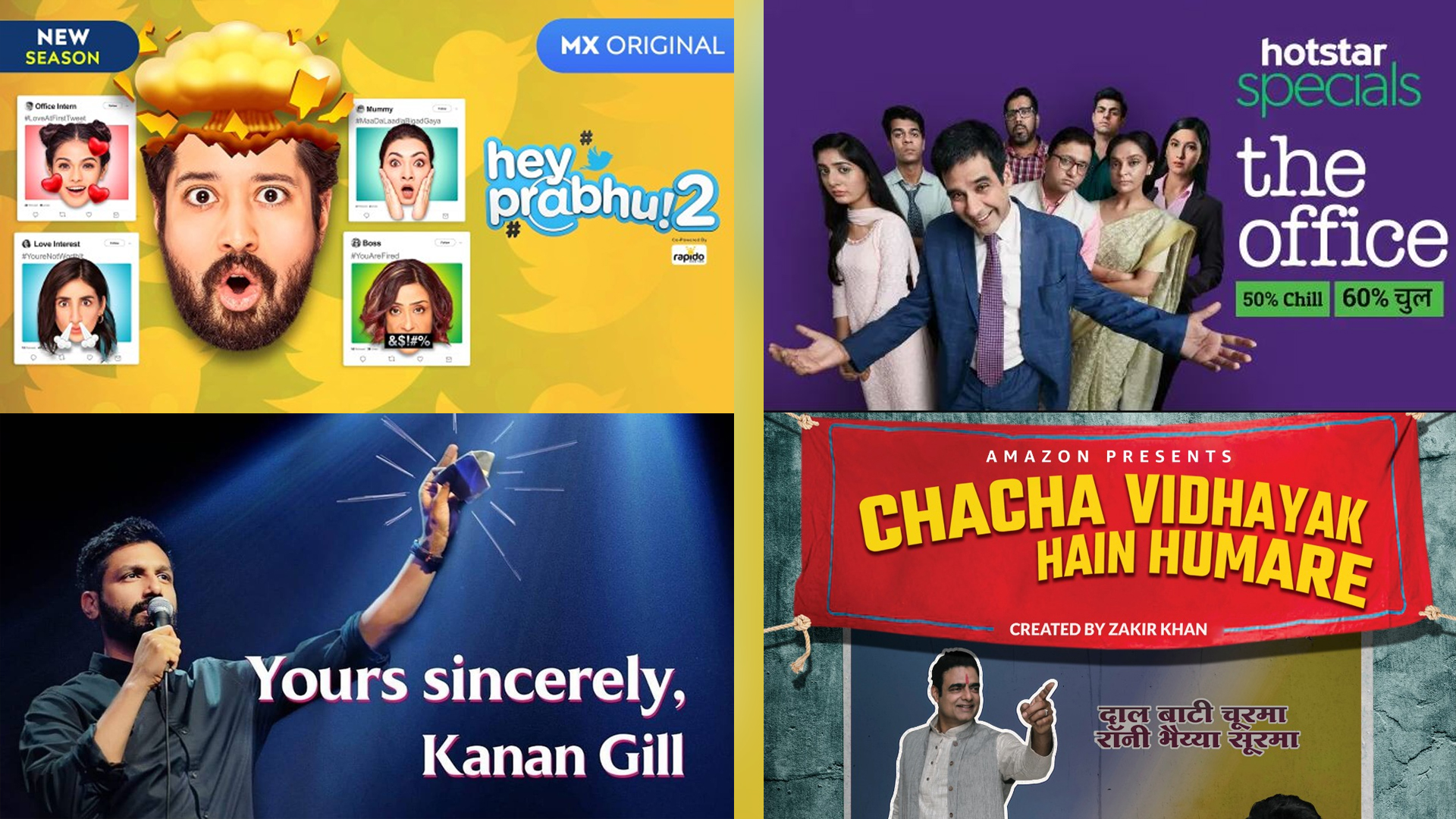 Here’s 5 funny-tastic Indian comedy web shows that you can binge-watch over the long weekend