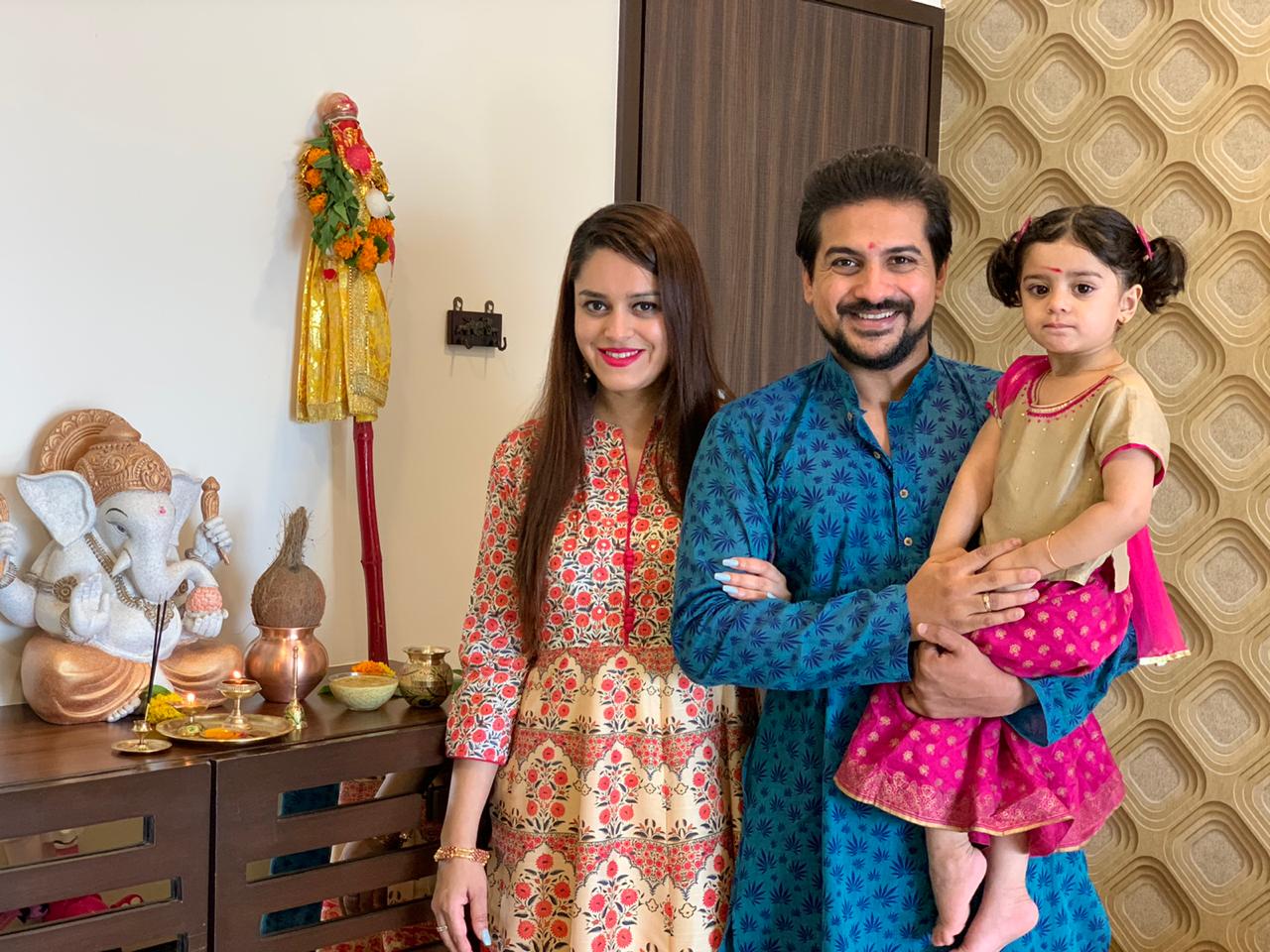 Well Done Baby actor Pushkar Jog celebrates a “safe” Gudi Padwa with his loved ones