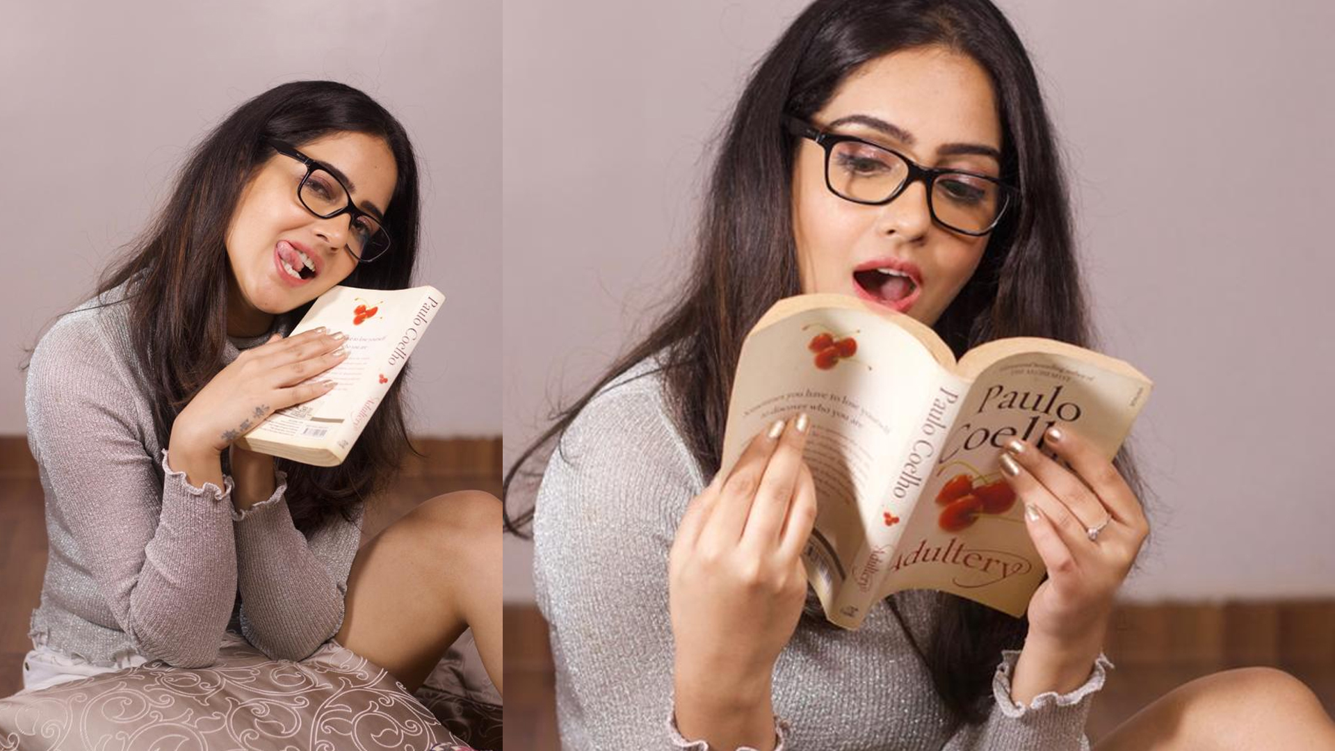 Malvi Malhotra takes to reading during the lockdown in the city