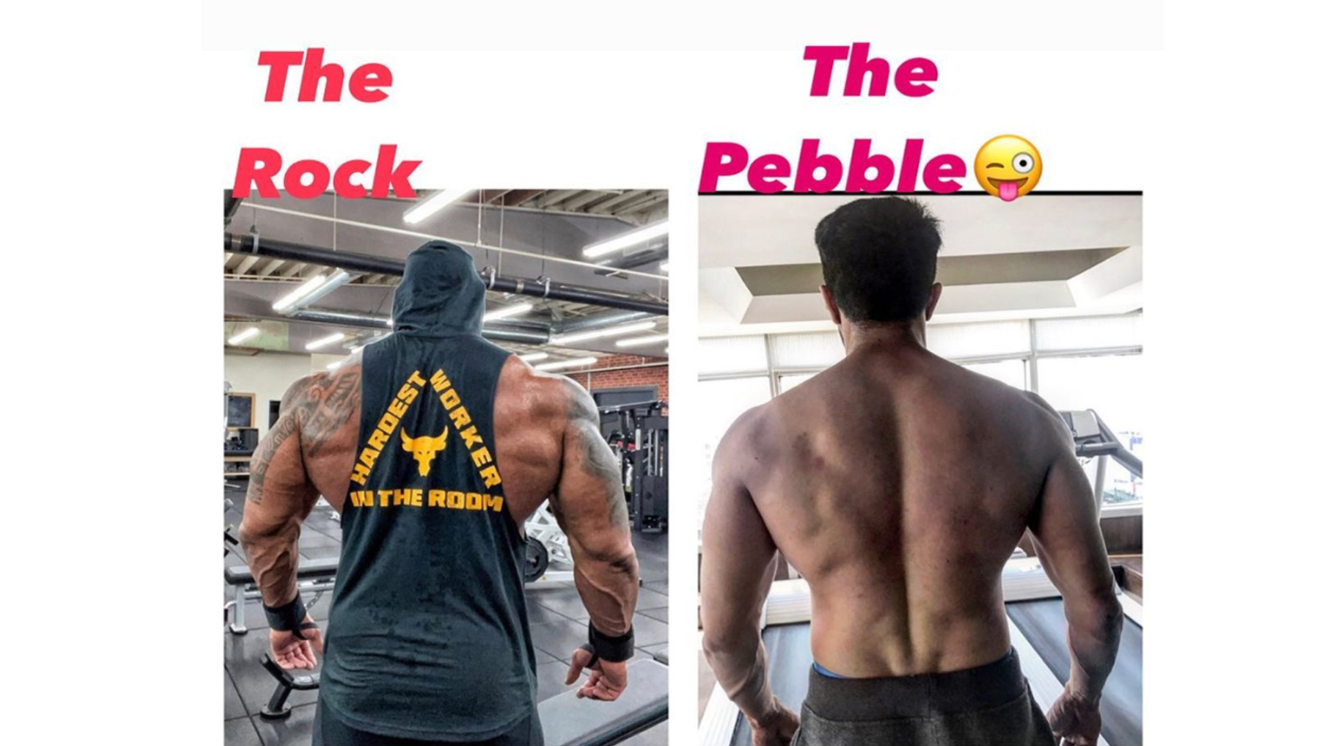 Maniesh Paul makes a funny analogy to ‘The Rock’ sharing his bare back picture