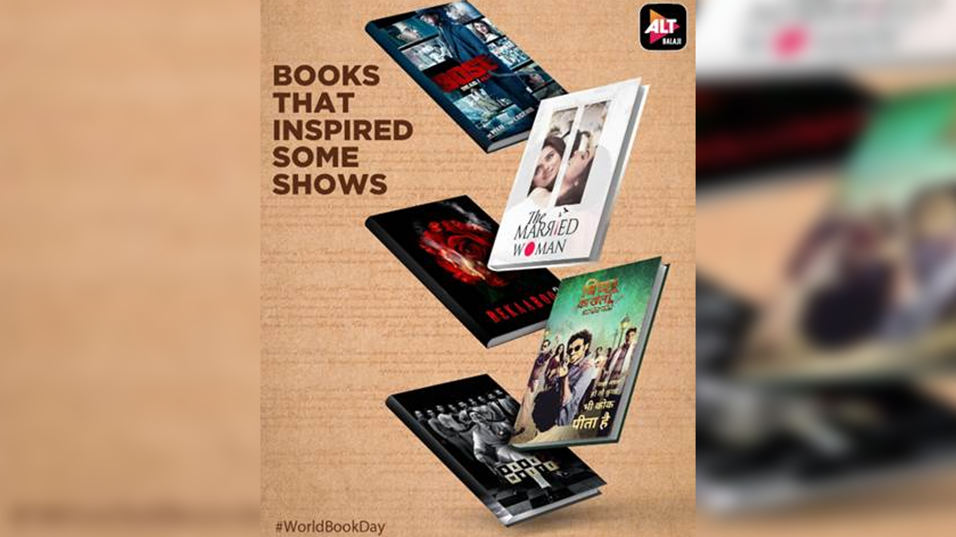 This world book day ALTBalaji gives you a wide range of book-based shows to binge-watch