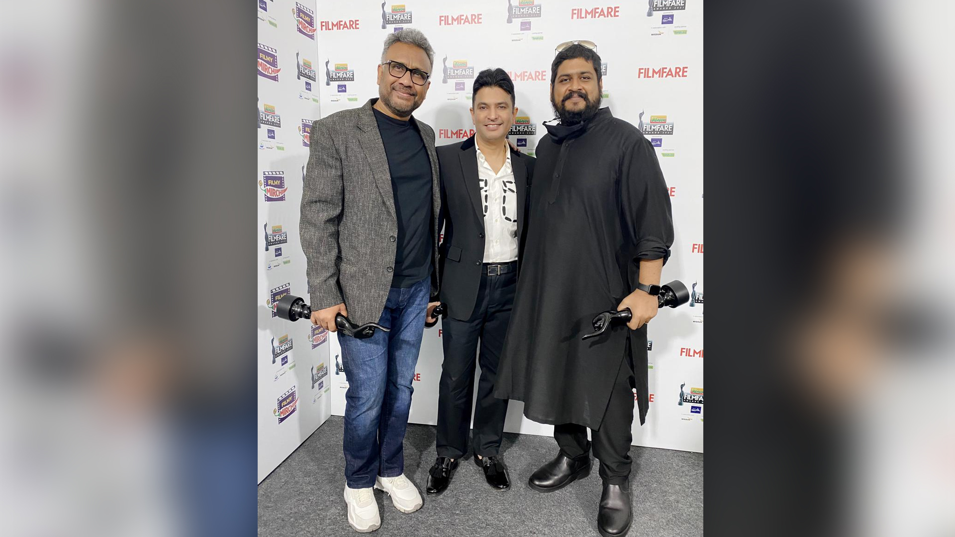 Bhushan Kumar, Anubhav Sinha and Om Raut win big at the Filmfare Awards 2021