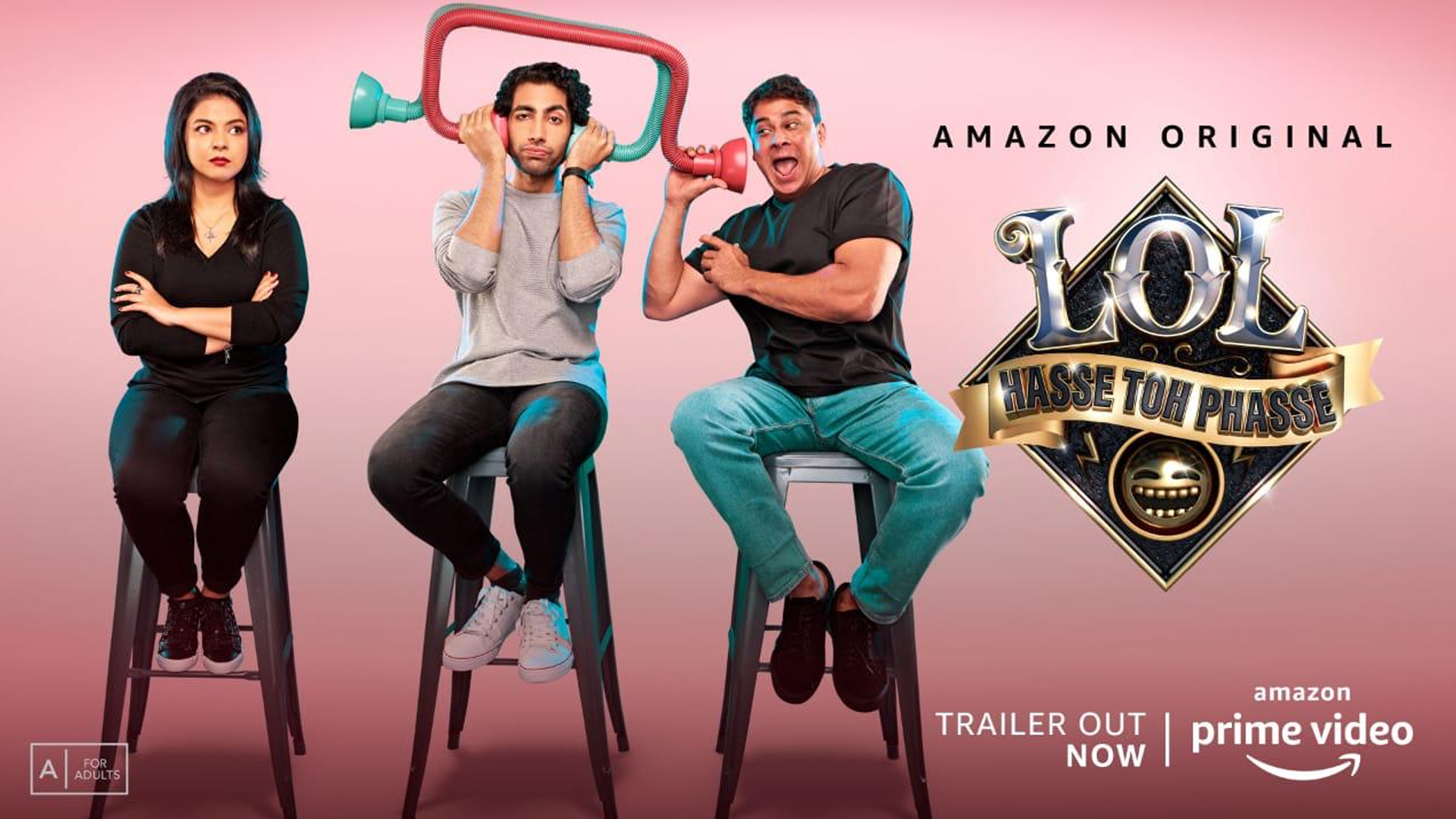 TRAILER UNVEIL: ALL NEW AMAZON ORIGINAL “LOL – HASSE TOH PHASSE” IS HERE TO TICKLE YOUR FUNNY BONE FROM APRIL 30TH