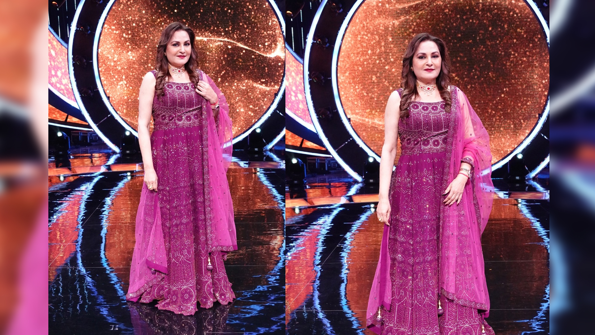 ‘I wish Sridevi and I could talk to each other says Jaya Prada on the sets of Indian Idol season 12 airing on Sony Entertainment Television