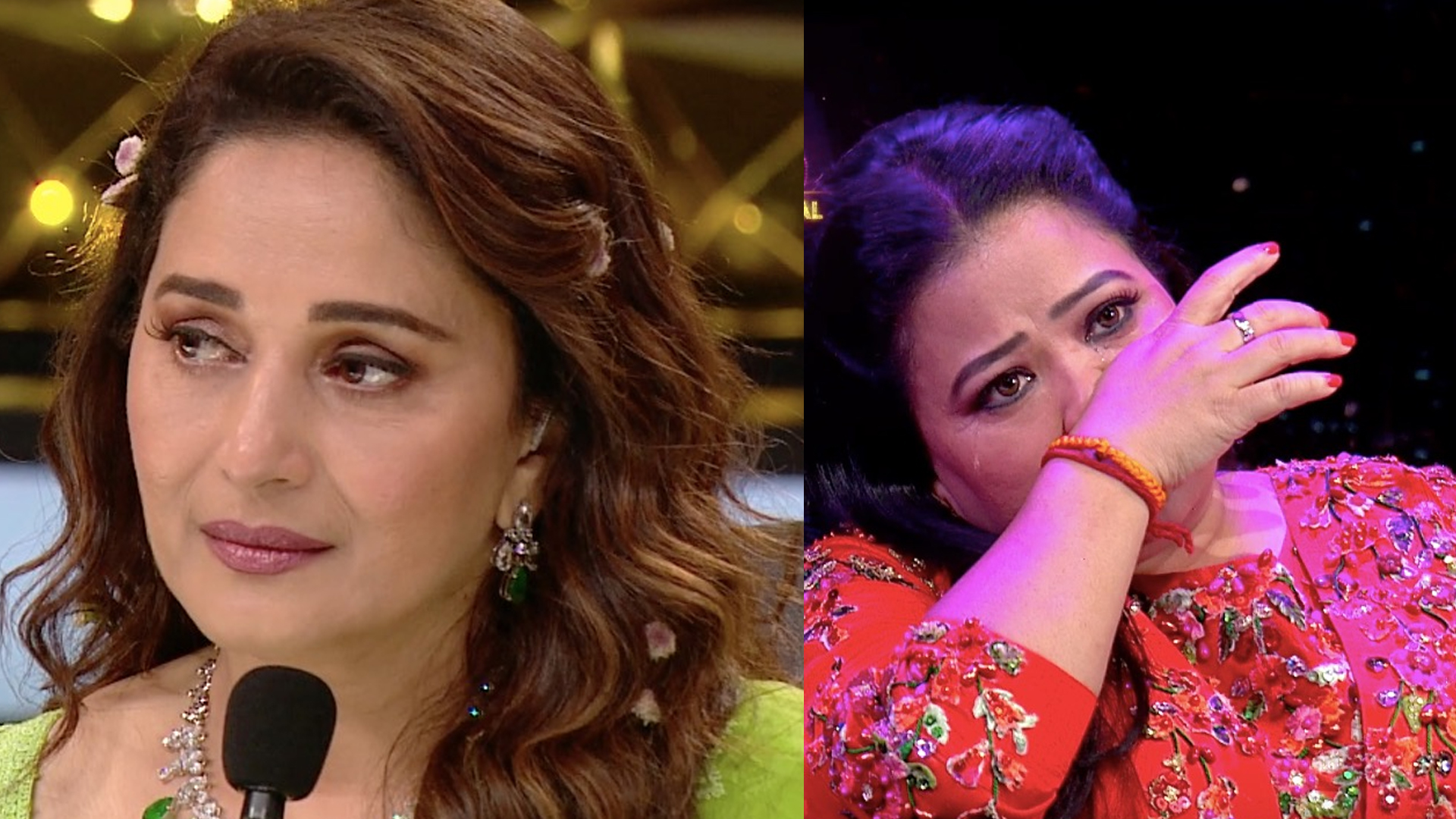 Madhuri Dixit and Bharti gets overwhelmed with Sahil and Anjali’s performance on Dance Deewane