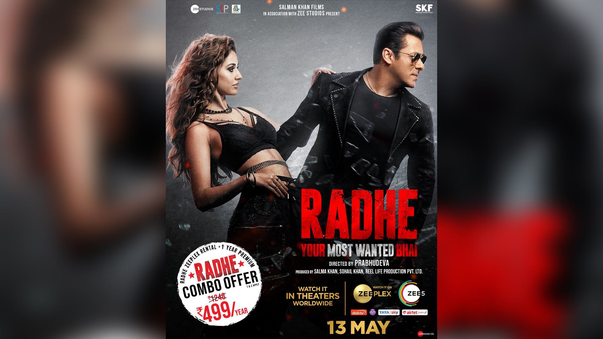 Salman Khan takes commitment from fans to watch ‘Radhe: Your Most Wanted Bhai’ this Eid on the platform & say no to piracy in entertainment