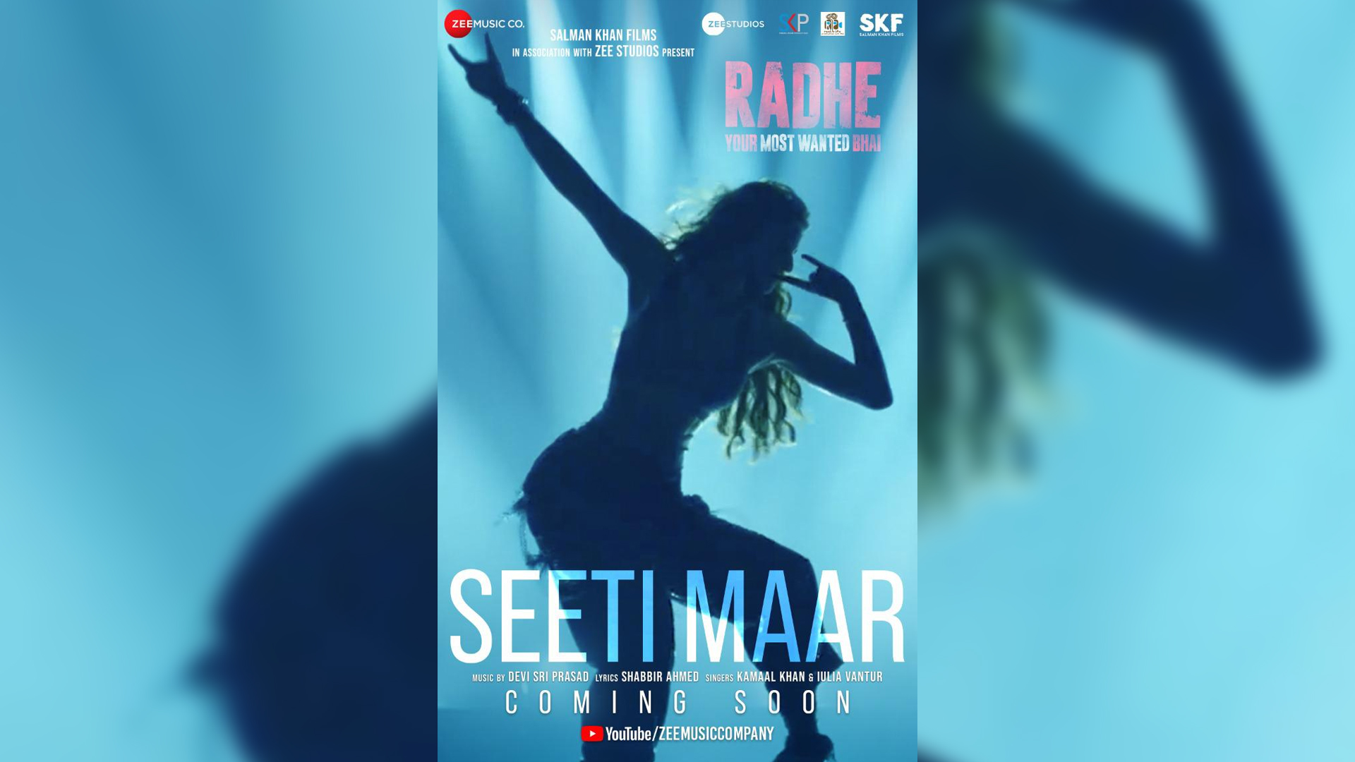 The latest rager, ‘Seeti Maar’, the first track of Radhe: Your Most Wanted Bhai, to release on Monday