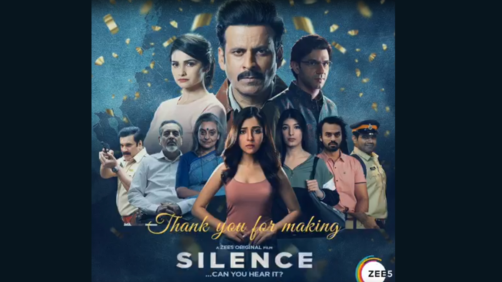 Here’s what Manoj Bajpayee has to say on the success of ZEE5’s Silence…Can You Hear It?