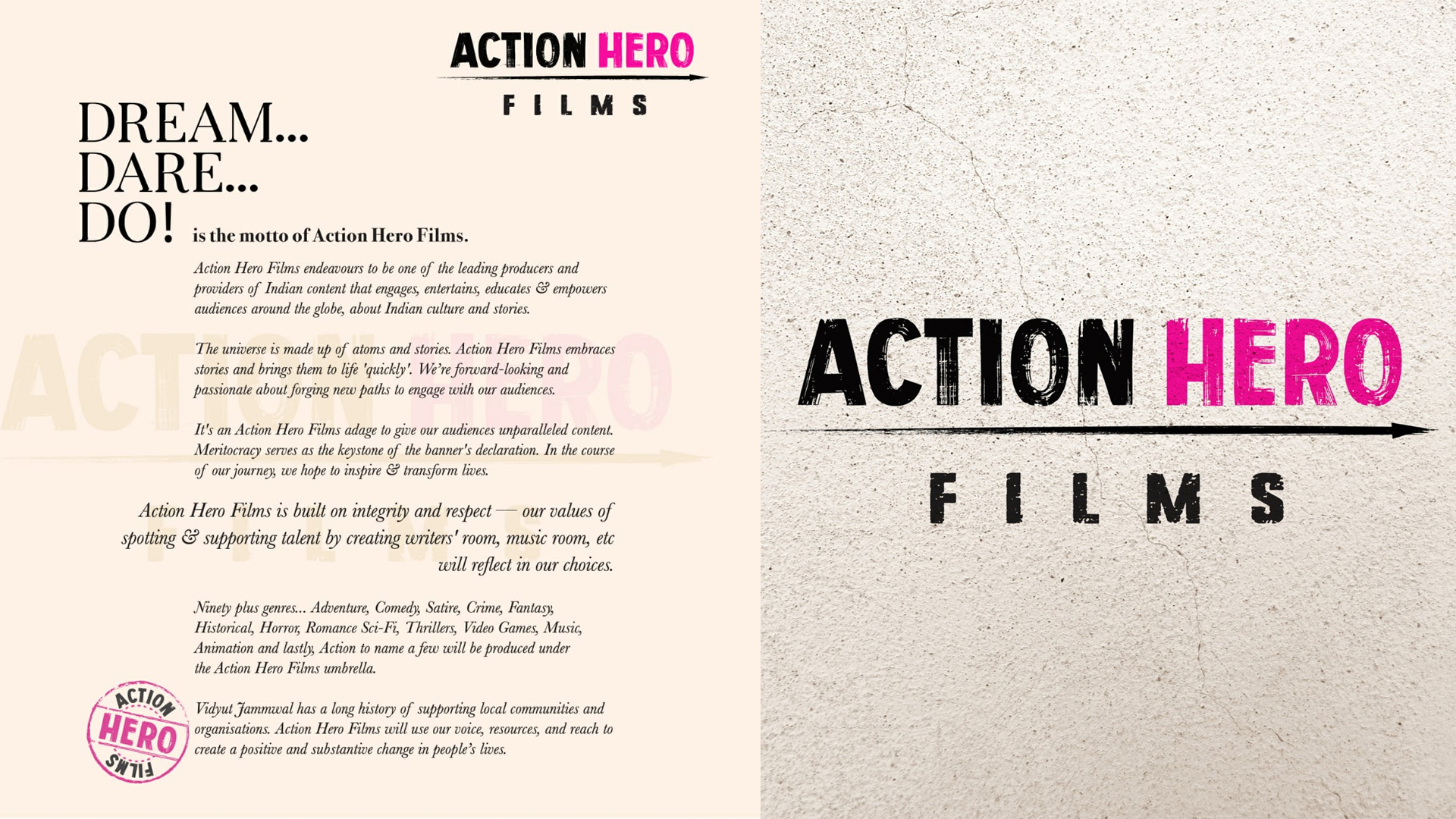 Vidyut Jammwal commemorates his tenth year in cinema with the launch of his home banner Action Hero Films