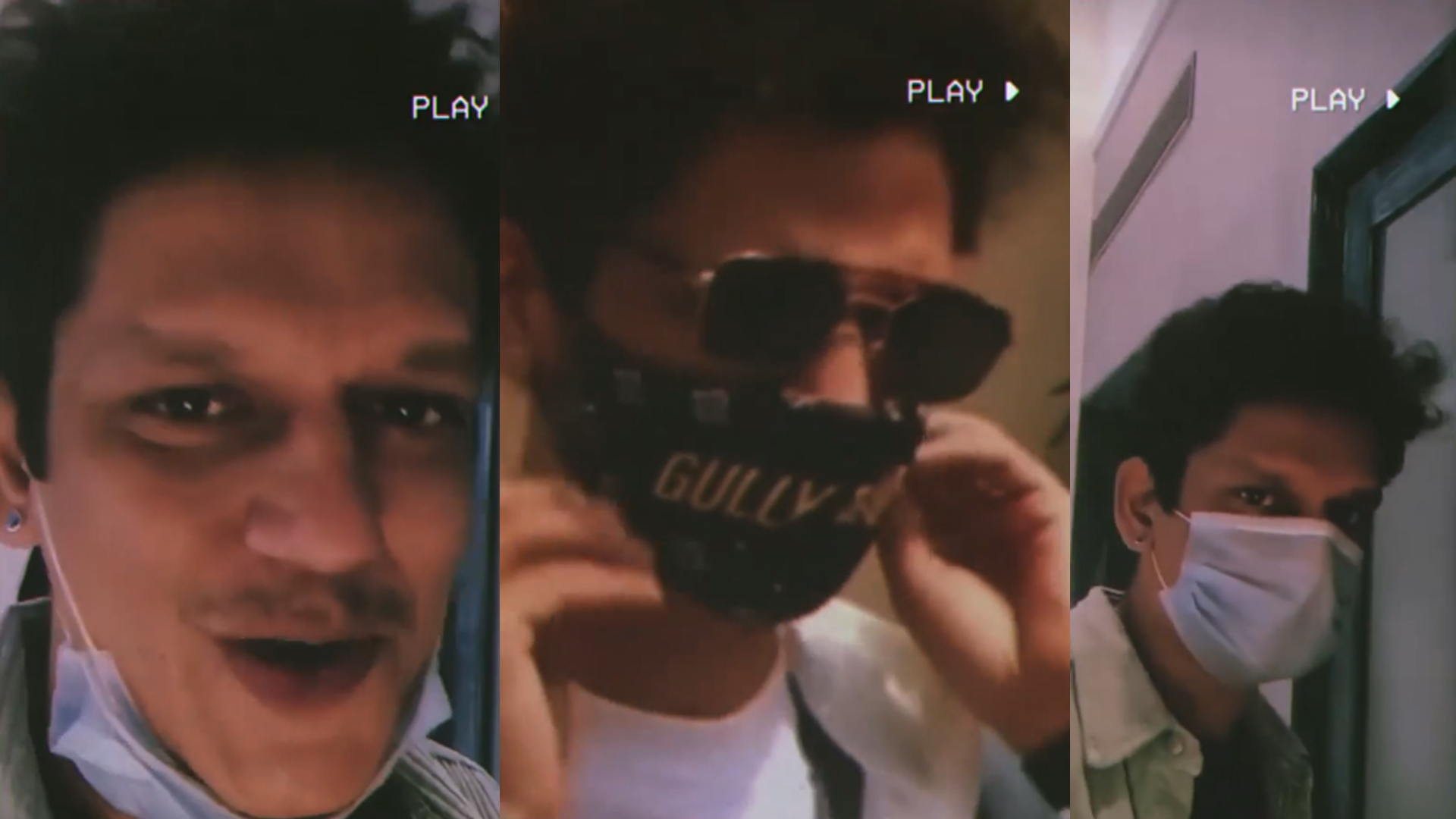 Vijay Varma appeals to the audience to wear a mask, with a quirky video!