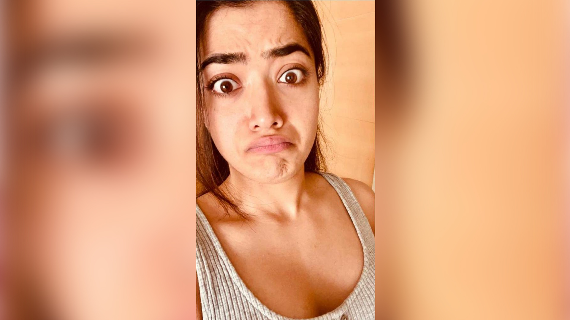 Rashmika Mandanna making a goofy face in her latest selfie, will definitely put a smile on your face, check out!