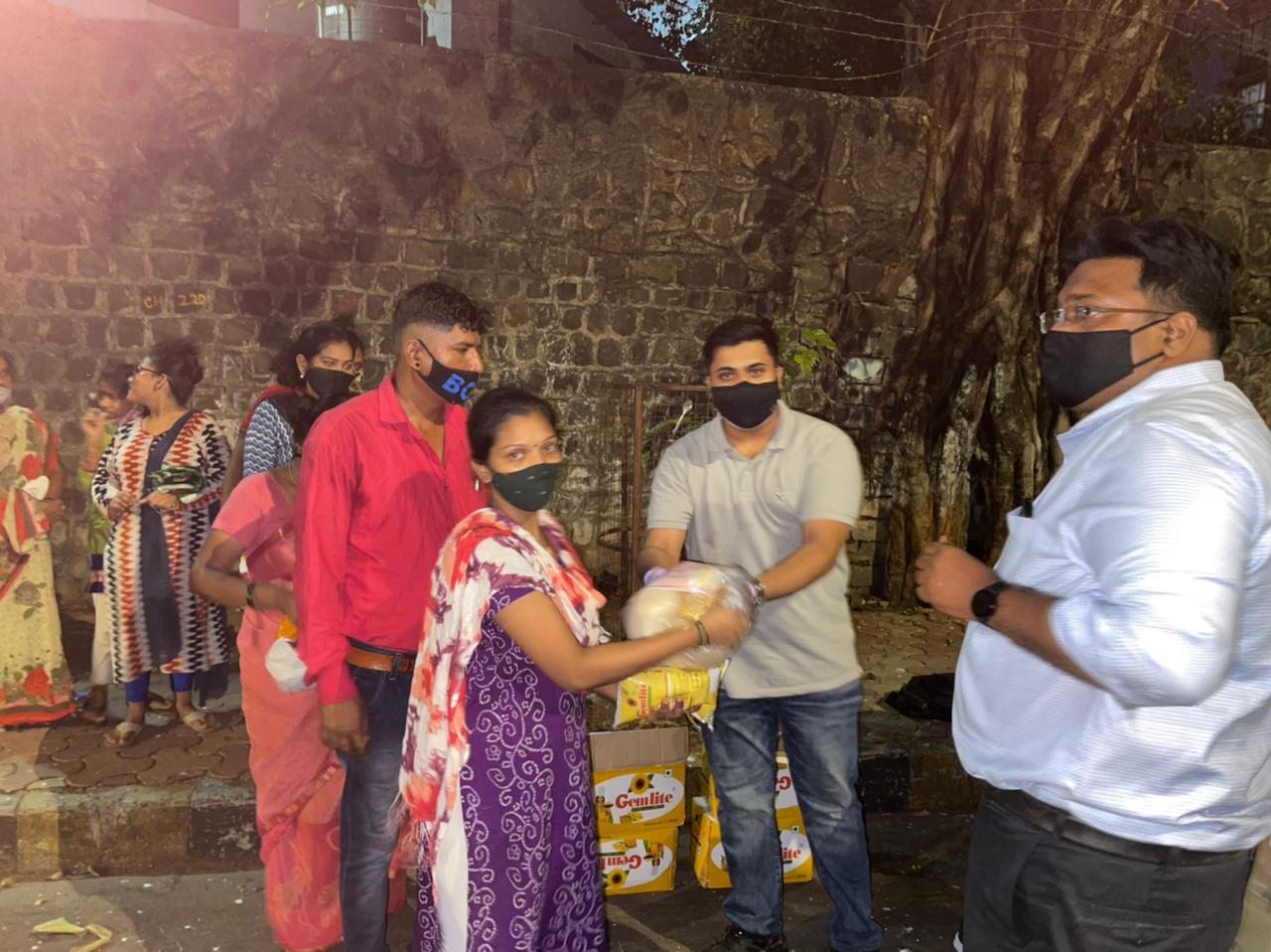 VARUN CHIBBER- Owner of Apollo Live Entertainment, Philanthropist and a visionary launched the  second food distribution drive