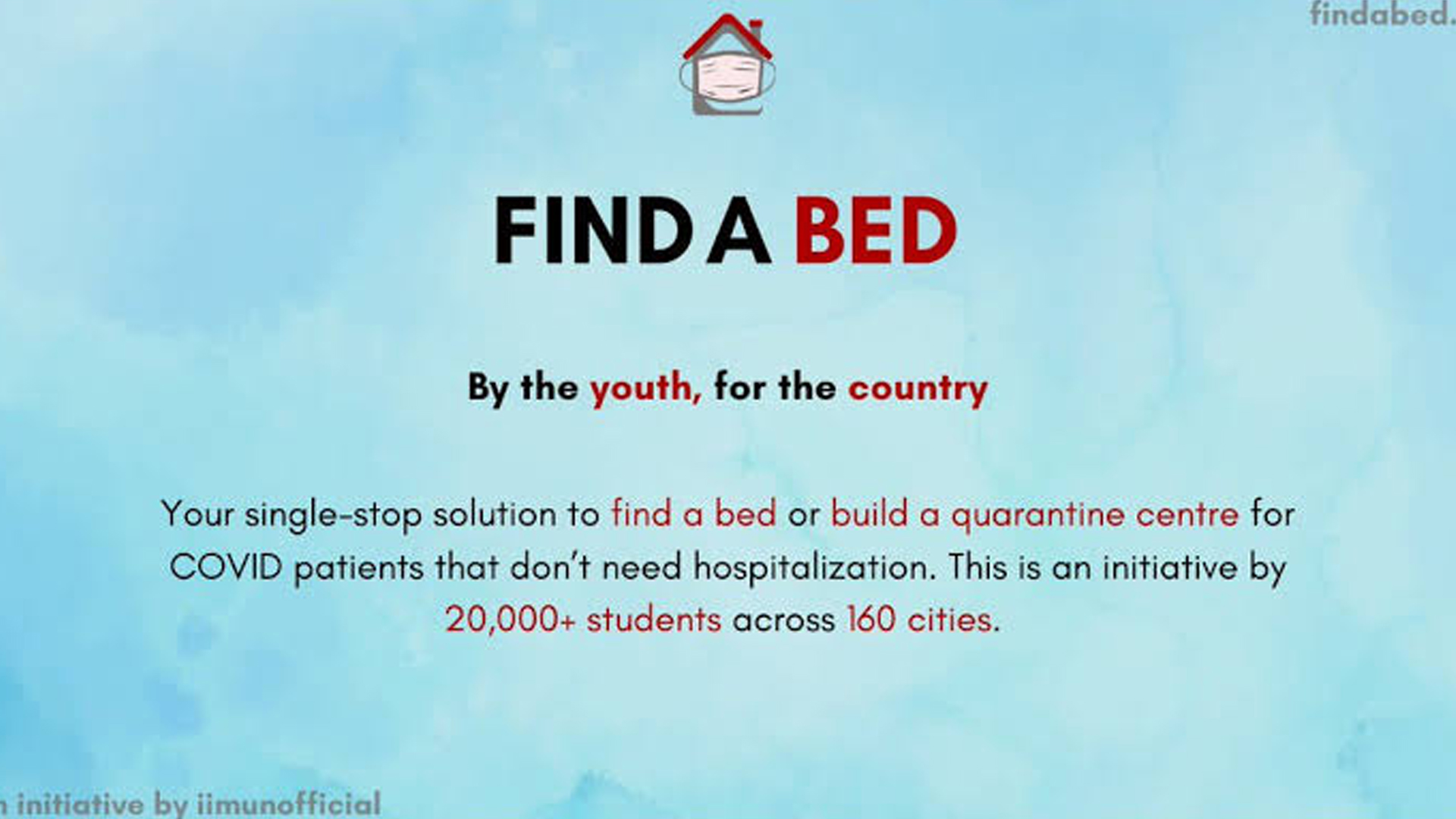 Bollywood unites to help India fight COVID-19 by supporting a youth-led initiative, Find A Bed!