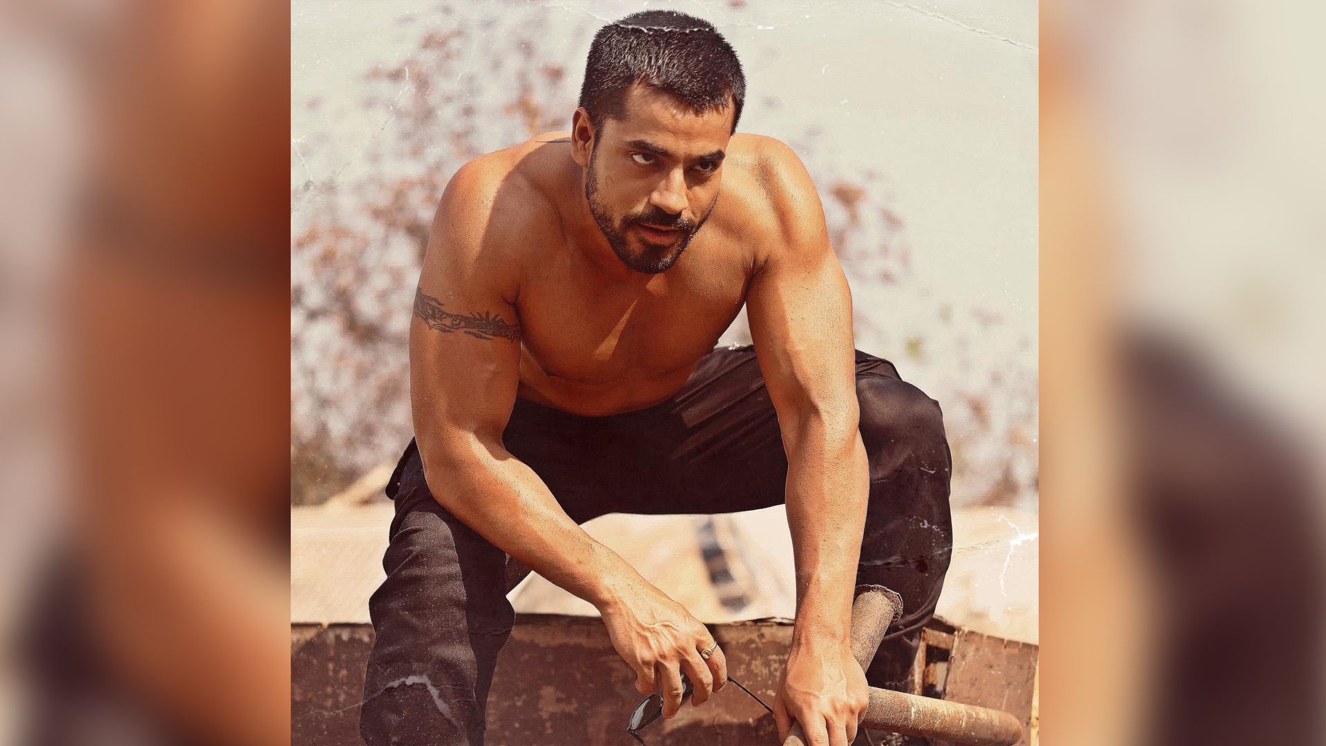 Gautam Gulati AKA Girgit from Radhe on nailing the menacing look!