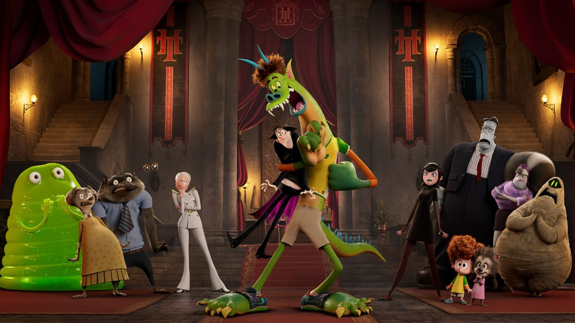 Drac’s Pack is out of whack!  Watch the trailer now for ‘Hotel Transylvania: Transformania’!