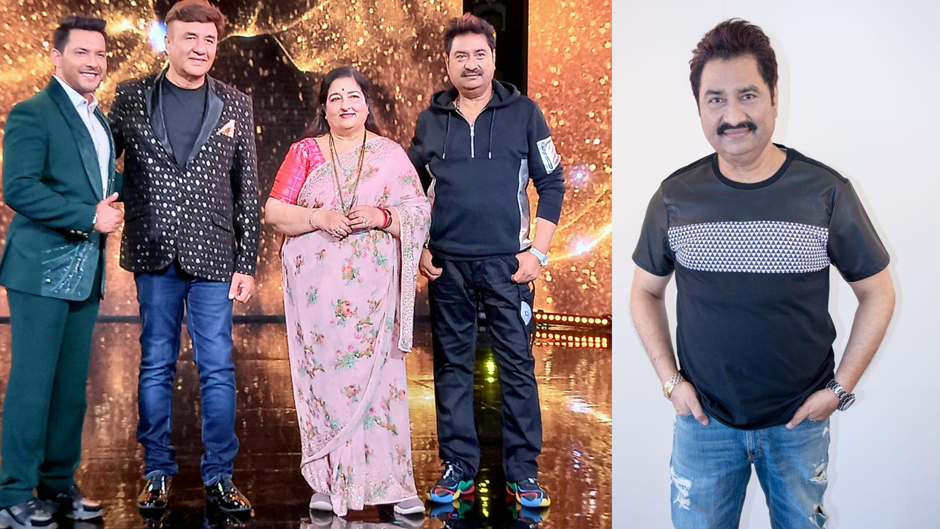 Legendary singer Kumar Sanu makes a weekend appearance on the sets of Indian Idol , also inspires two Indian Idol 12 contestant Pawandeep Singh & Arunima