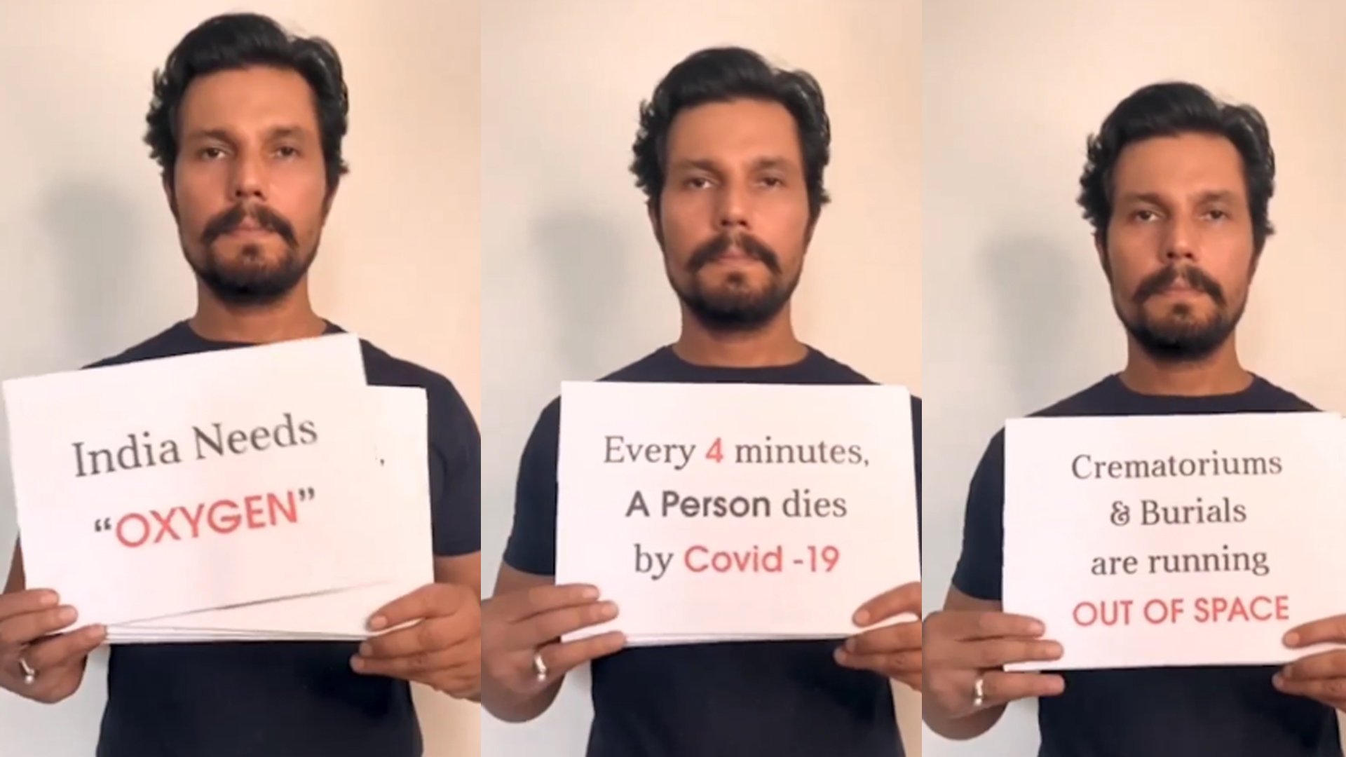 Randeep Hooda teams up with Khalsa Aid to Provide Oxygen Concentrators urges fans to contribute