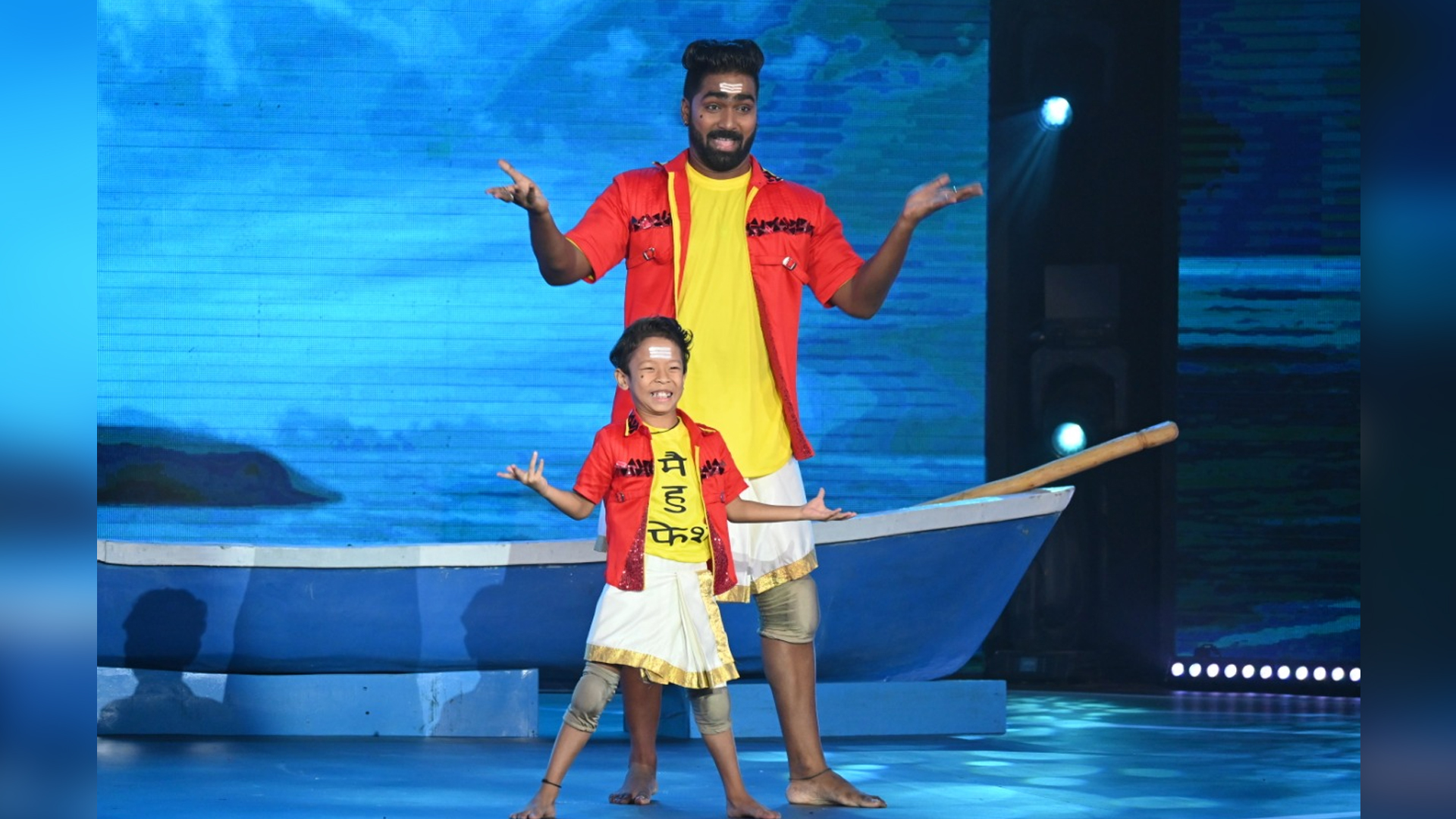 Contestant Saumit and Super Guru Vaibhav’s Tolly-Koli folk fusion performance mesmerizes one and all