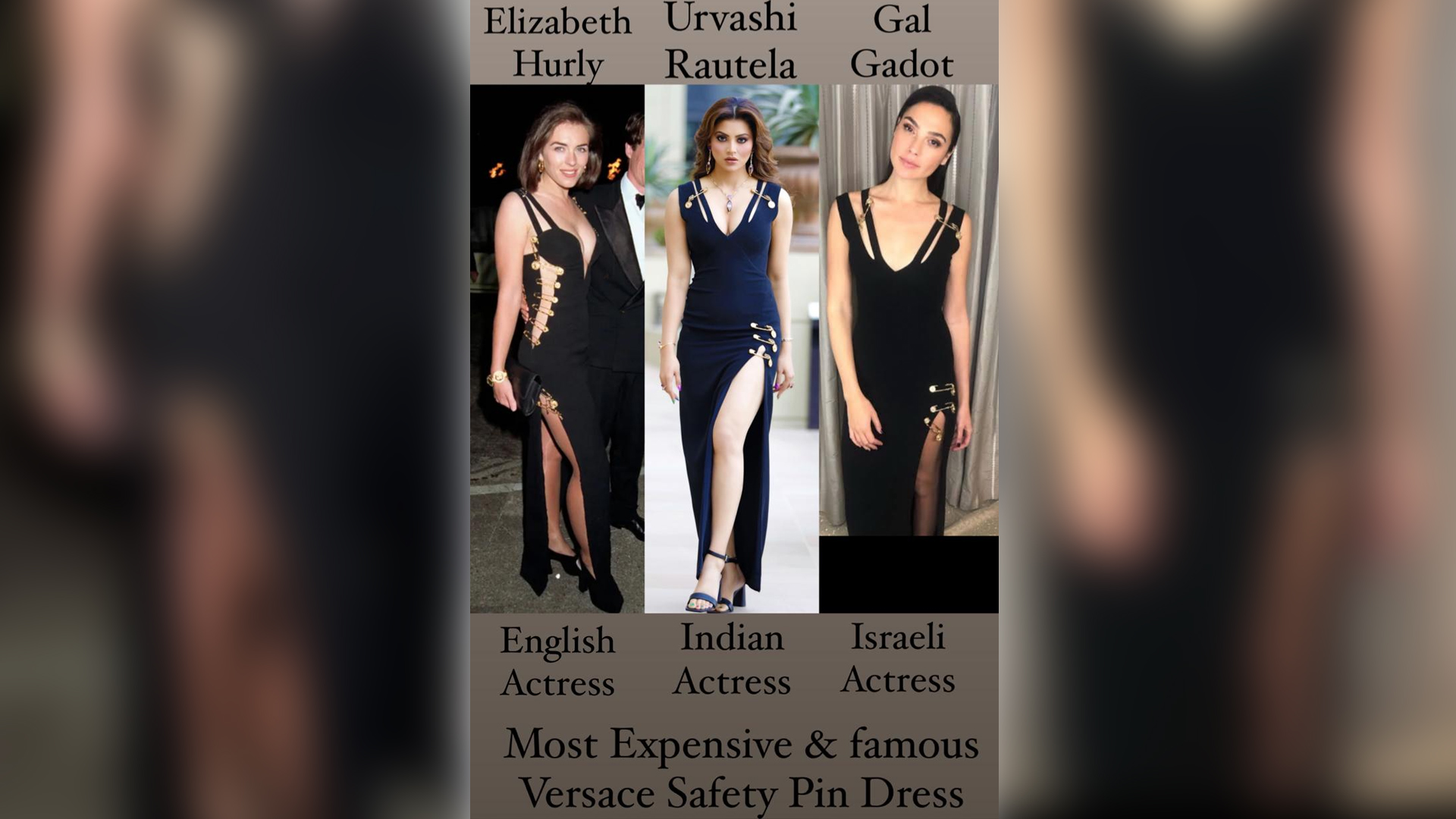 Fans love Urvashi Rautela’s  iconic Versace dress more than Elizabeth Hurley and Gal Gadot