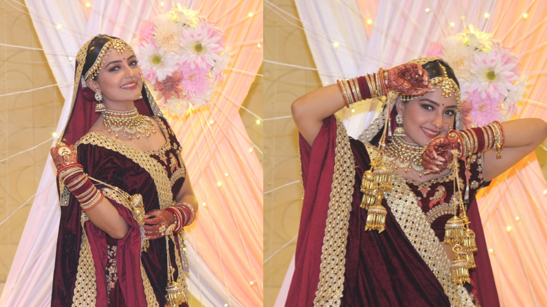 Akshita Mudgal gives styling inputs for Ishqi’s bridal look in the show Ishq Par Zor Nahi