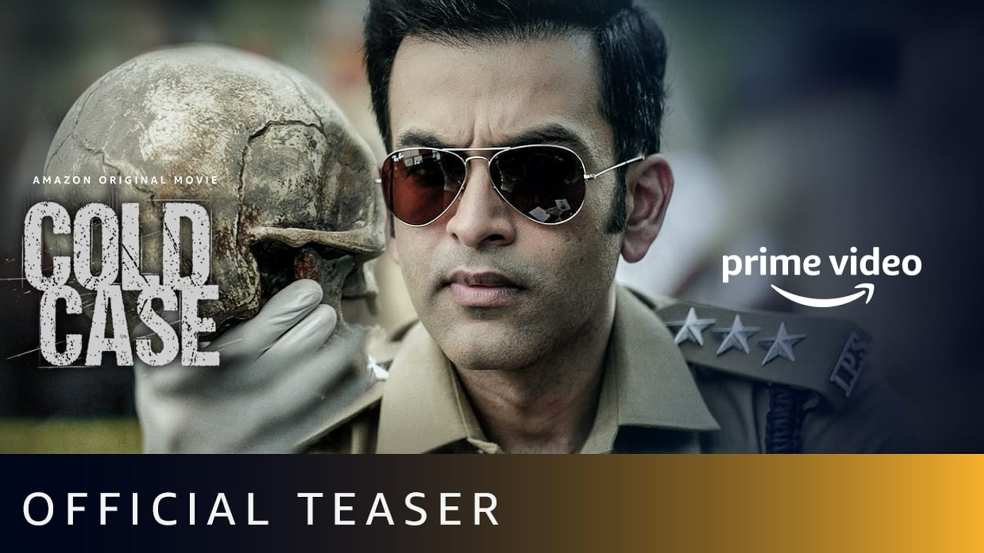 Amazon Prime Video drops the teaser of its upcoming Malayalam DTS offering – ‘Cold Case’