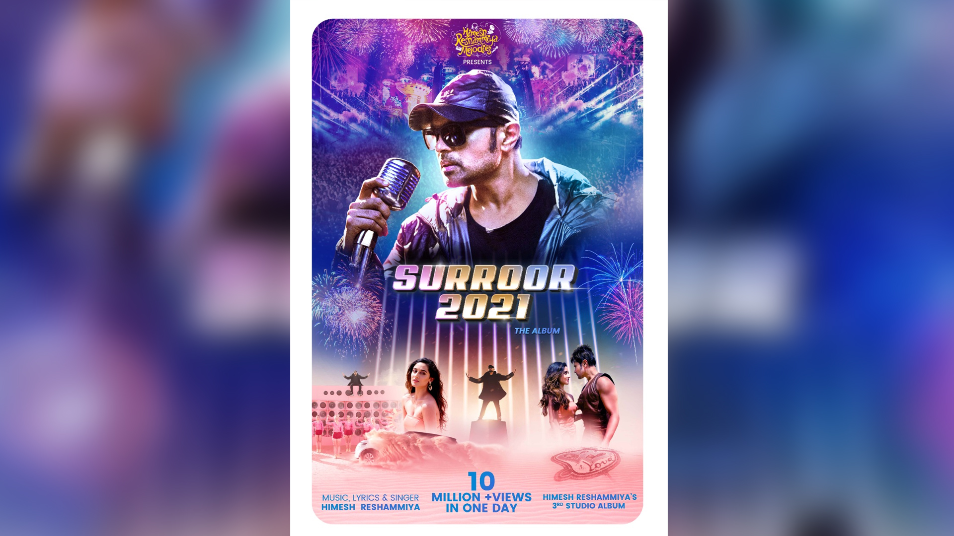 The superhit maker, Himesh Reshammiya’s Surroor 2021 hits 10 million views in 24 hours!