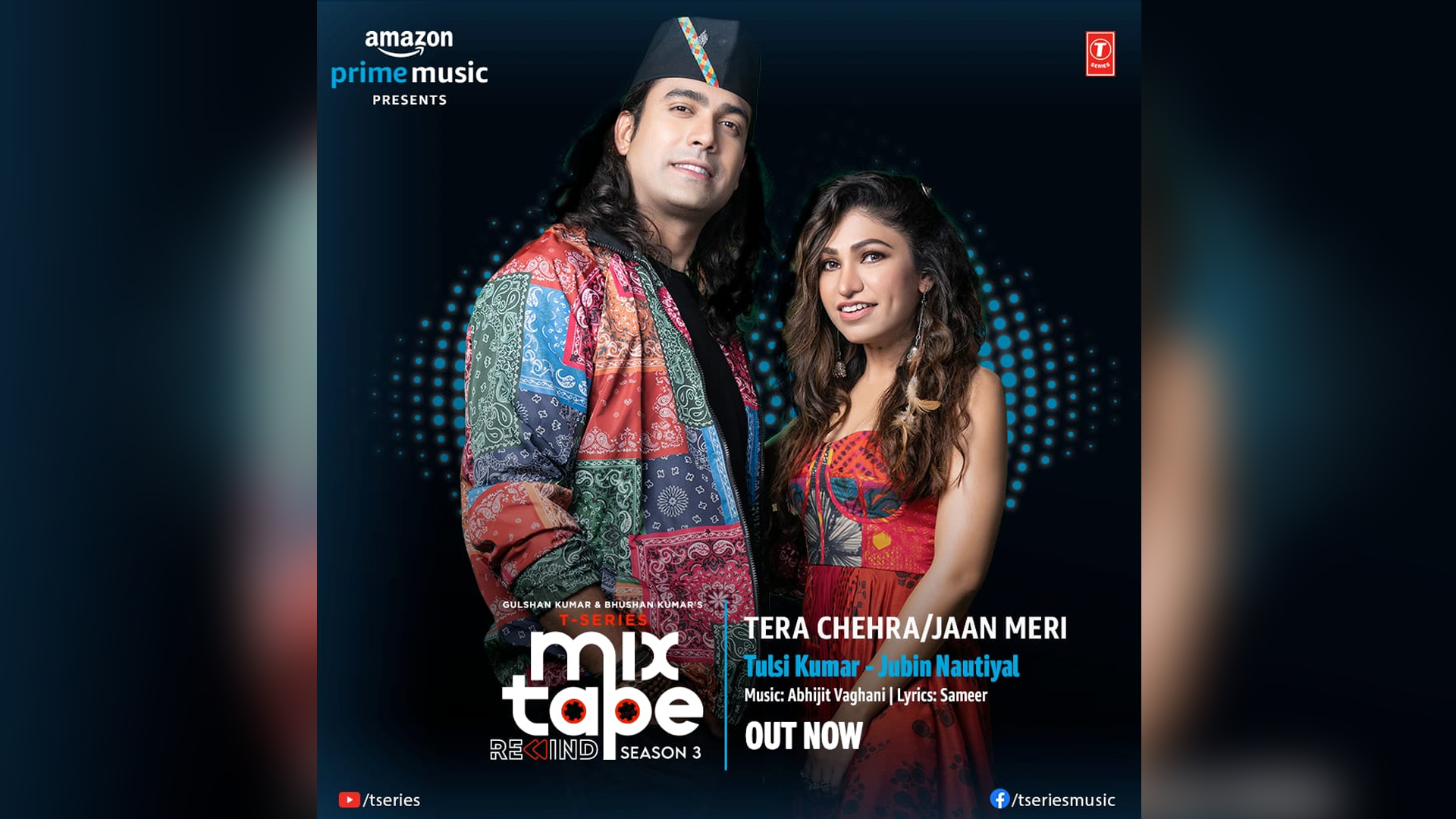 Catch Jubin Nautiyal & Tulsi Kumar’s musical synergy in 3rd Season of Bhushan Kumar’ T -Series’ MixTape Rewind, presented by Amazon Prime Music!