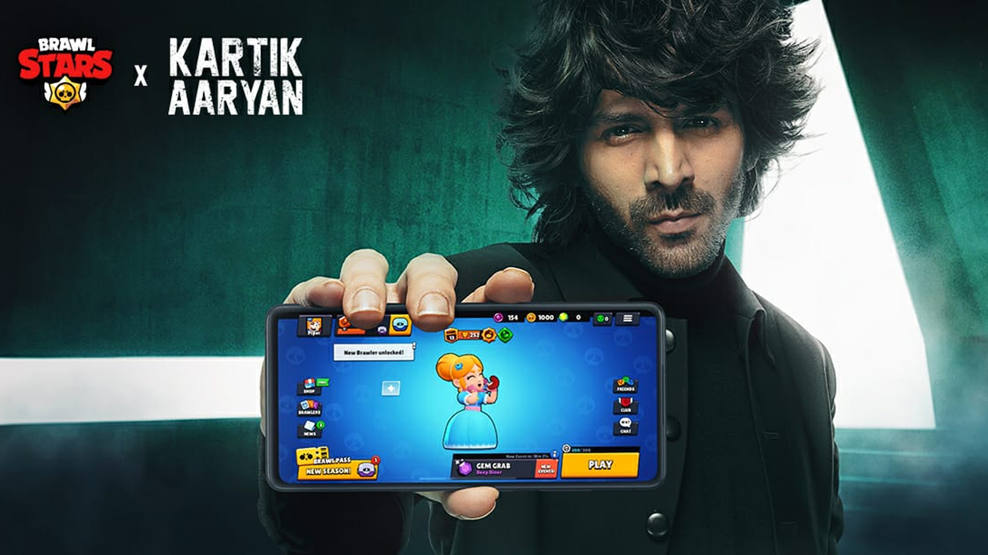 SUPERCELL & KARTIK AARYAN TEAM UP FOR HIT MOBILE GAME ‘BRAWL STARS’