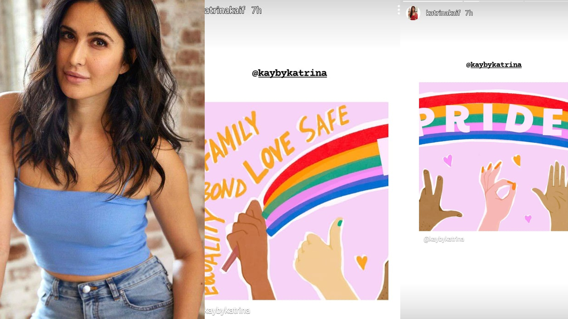 Katrina Kaif’s label ‘Kay Beauty’ celebrates pride month and paints our feed with heartfelt posts