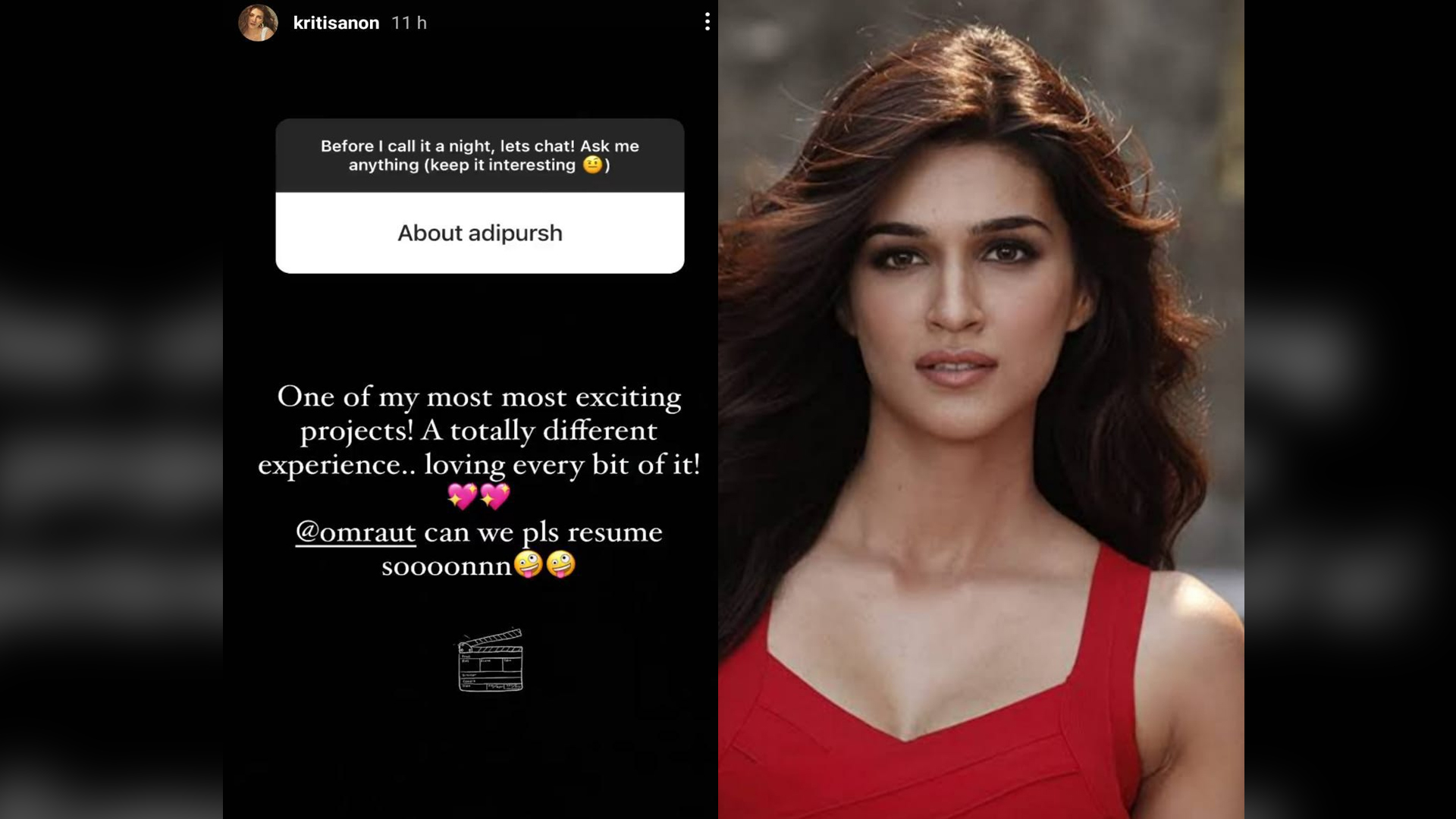 Kriti Sanon raises anticipation for Mimi, replies to a fan who asked about its release in an AMA session, find out below!