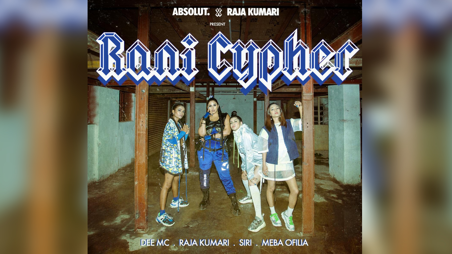 Absolut and Raja Kumari come together for an exclusive music video, ‘The Rani Cypher’ that challenges stereotypes and brings the focus on gender equality