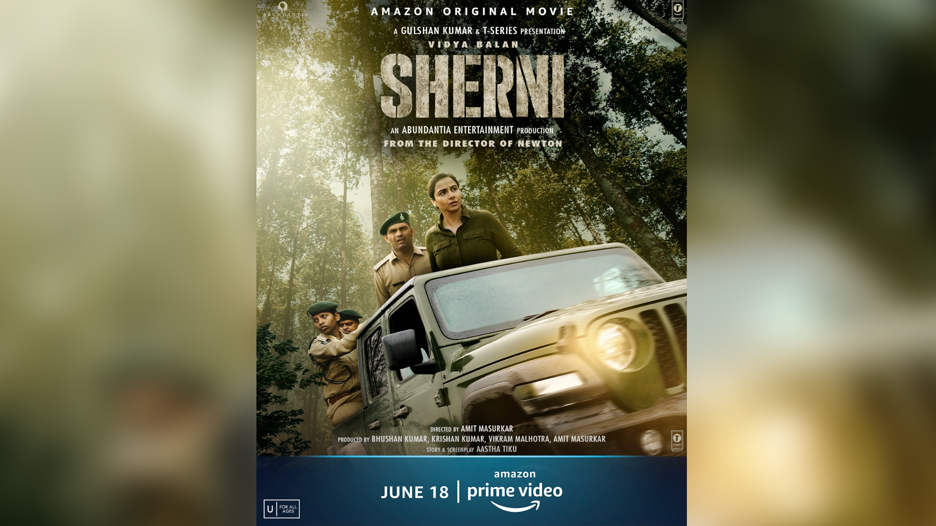 Vidya Balan starrer Sherni leads the way for us to the release day, here’s the new poster for the film!