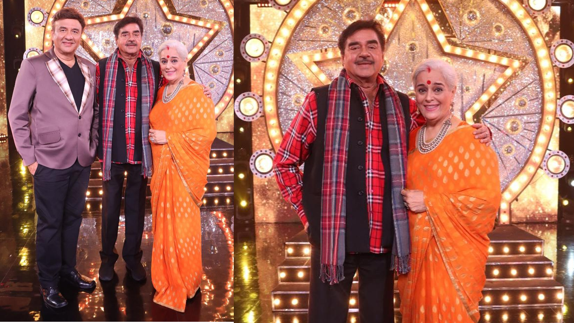 ‘Shotgun’ Shatrughan Sinha along wife Poonam Sinha grace Sony’s Indian Idol Season 12