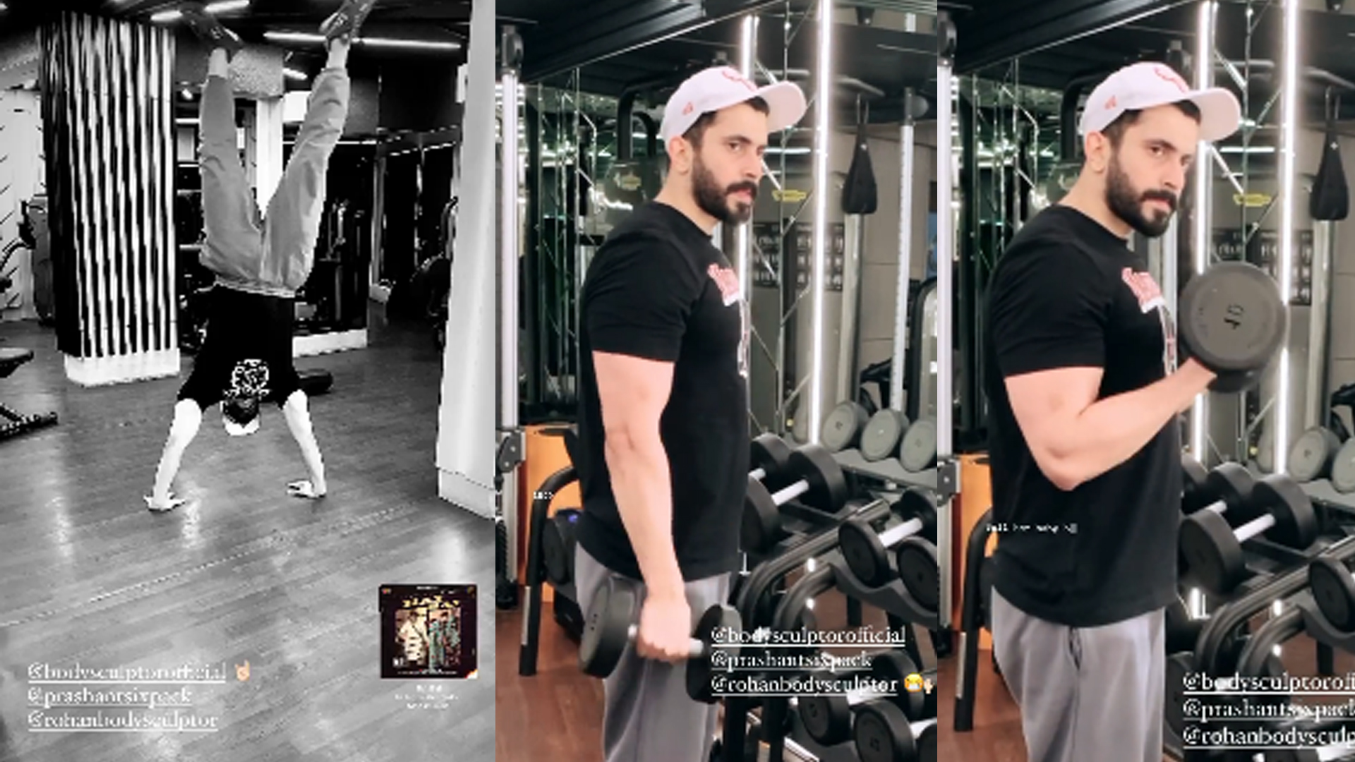 Sunny Singh is in workout mode in his latest social media update!